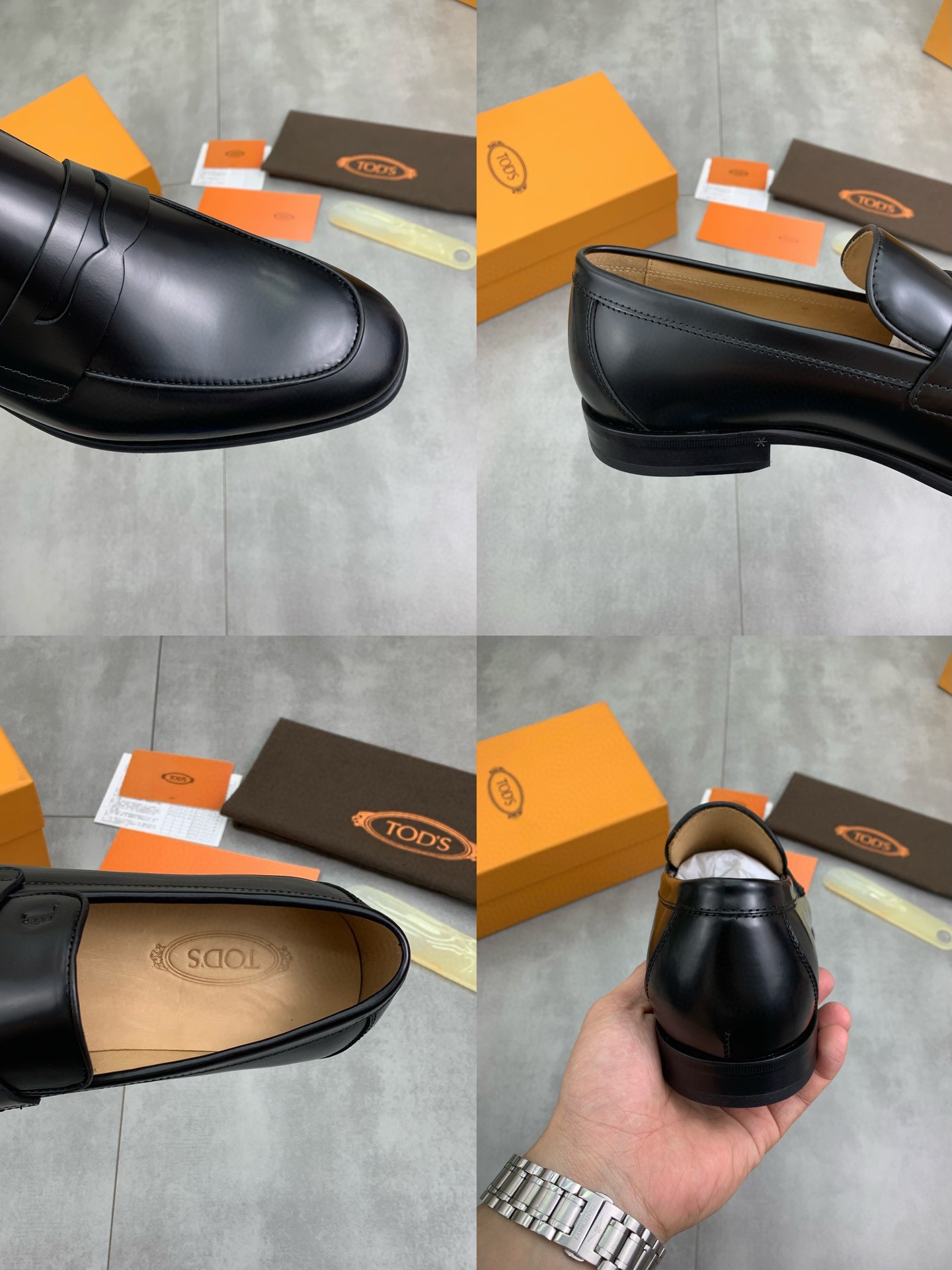 precio de fábrica P480 (serie suela de cuero) de primera calidad TODS [TODS] zapatos de negocios, 1: