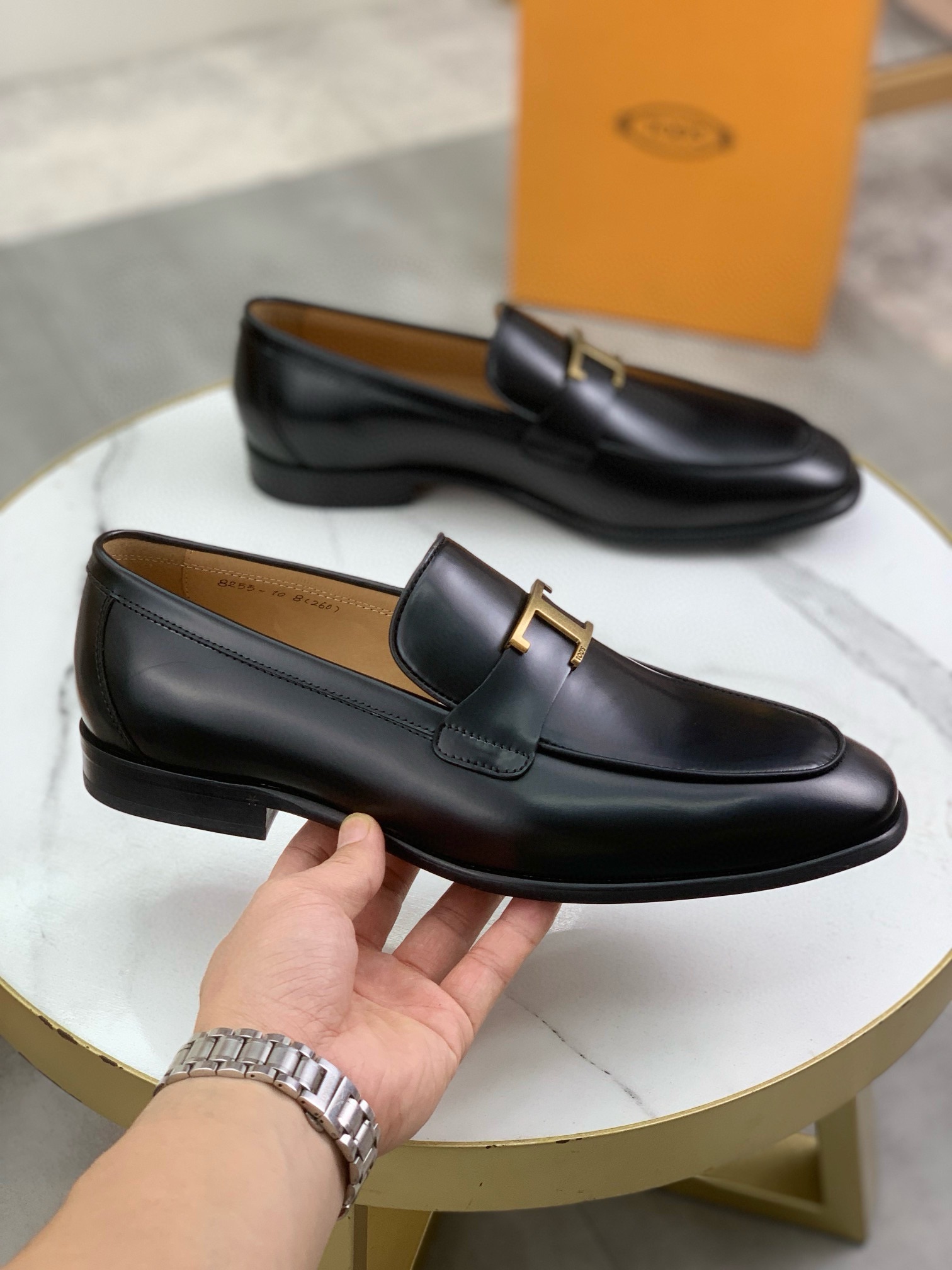 precio de fábrica P480 (serie suela de cuero) de primera calidad TODS [TODS] zapatos de negocios, 1: