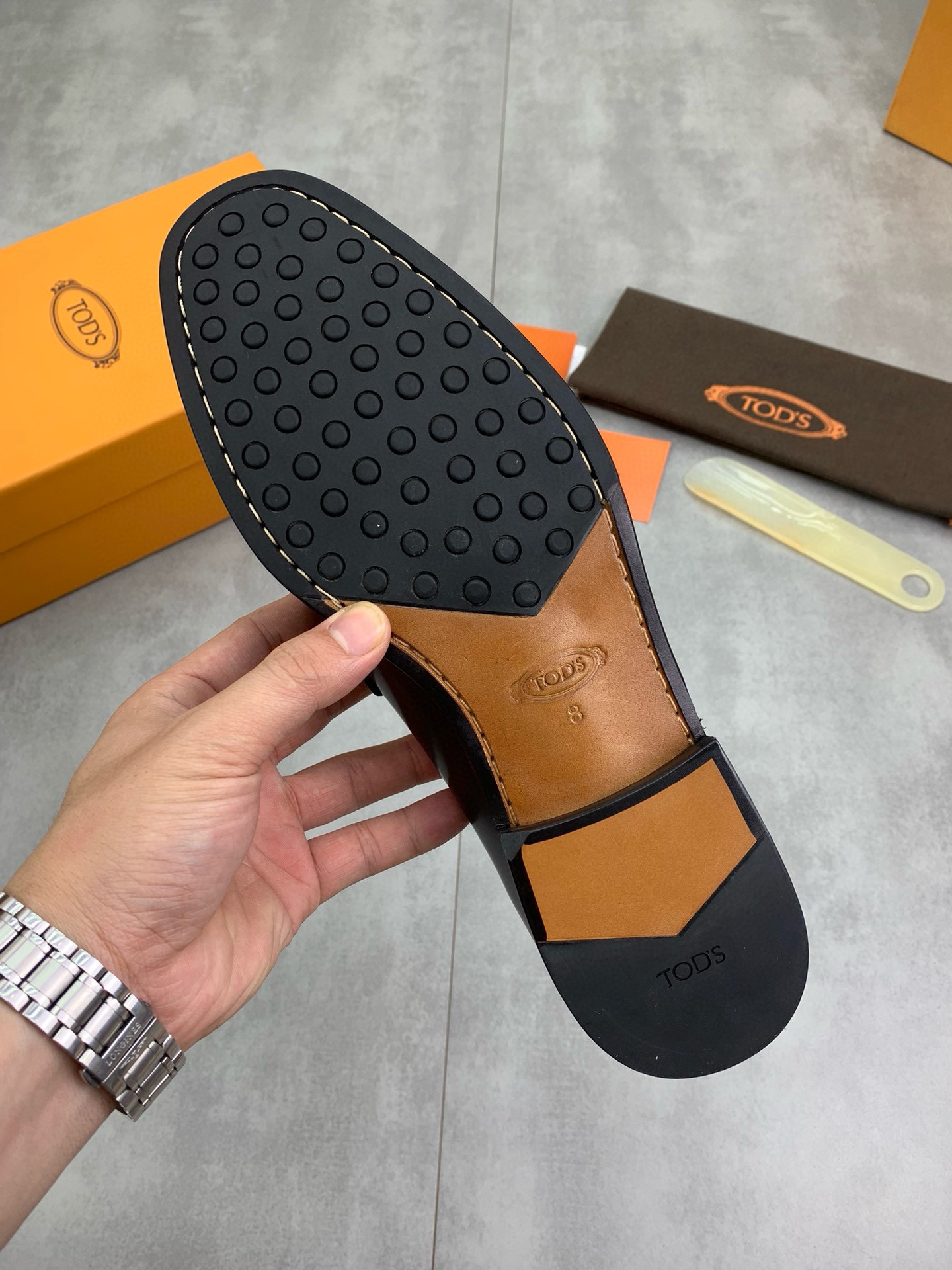 precio de fábrica P480 (serie suela de cuero) de primera calidad TODS [TODS] zapatos de negocios, 1: