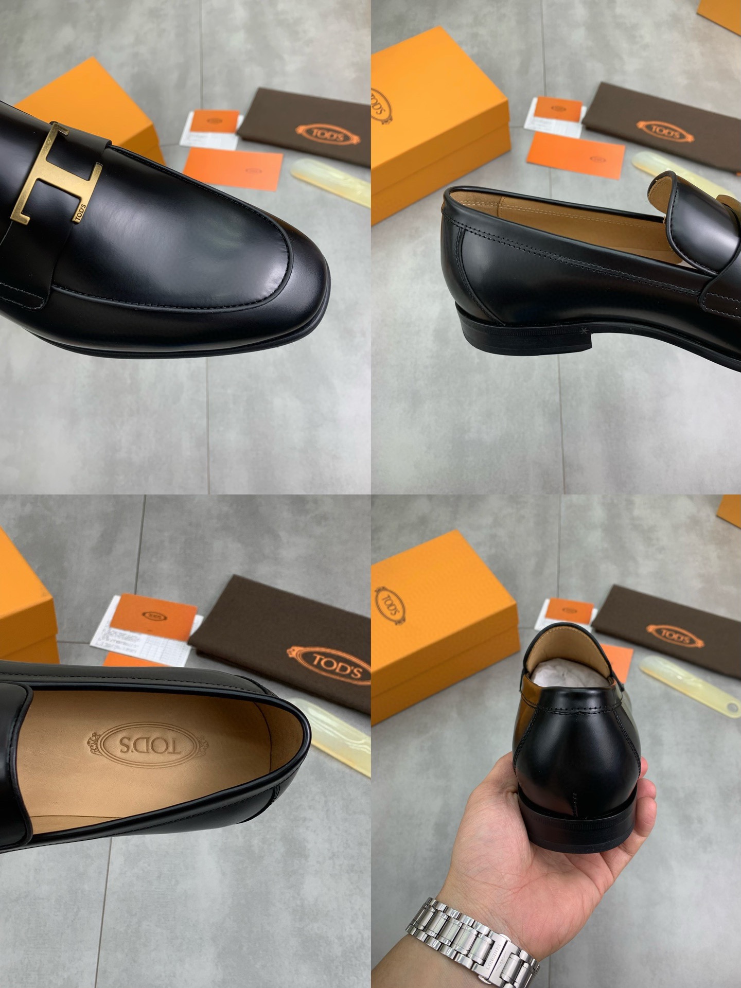 precio de fábrica P480 (serie suela de cuero) de primera calidad TODS [TODS] zapatos de negocios, 1:
