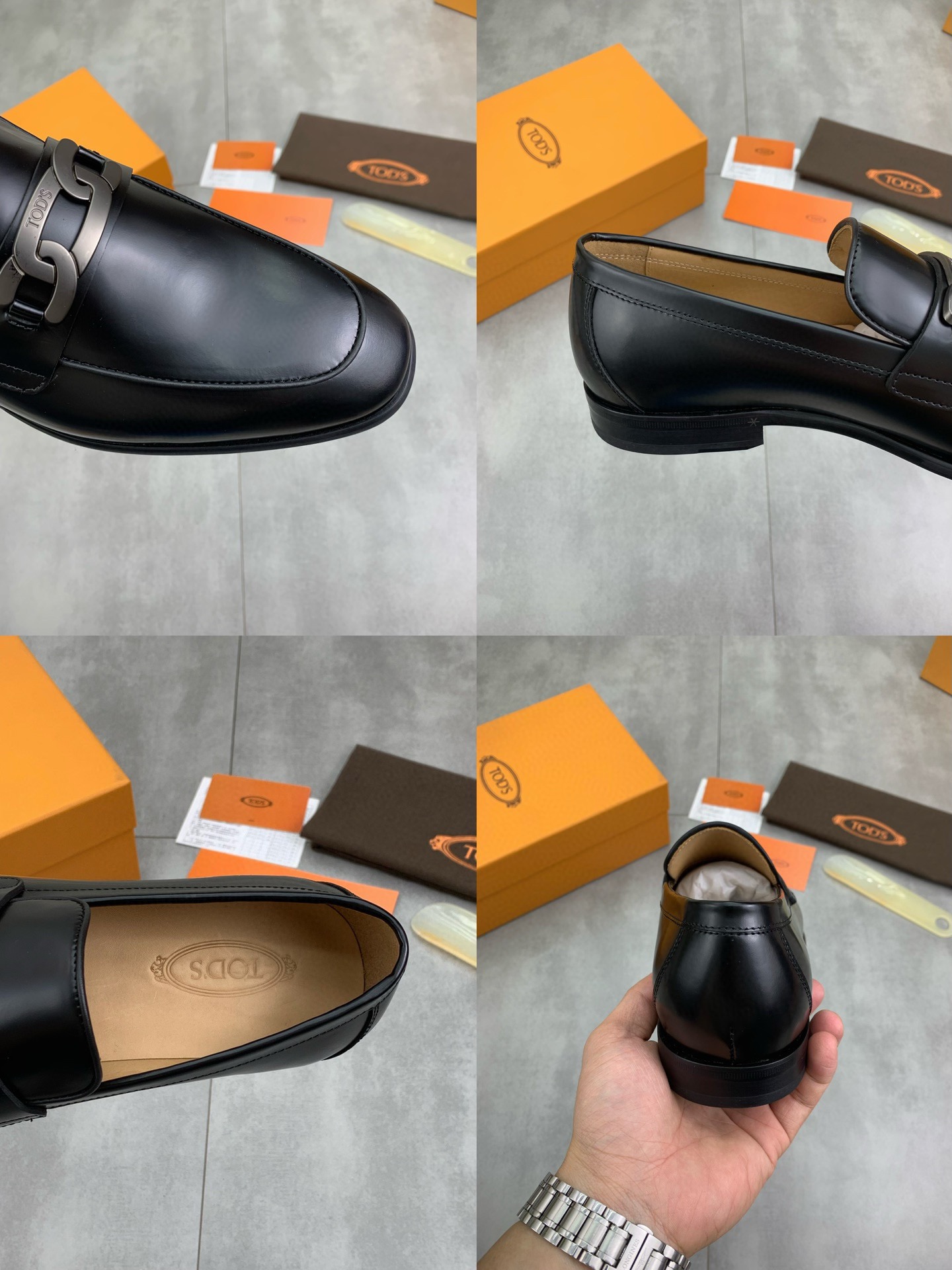 precio de fábrica P480 (serie suela de cuero) de primera calidad TODS [TODS] zapatos de negocios, 1: