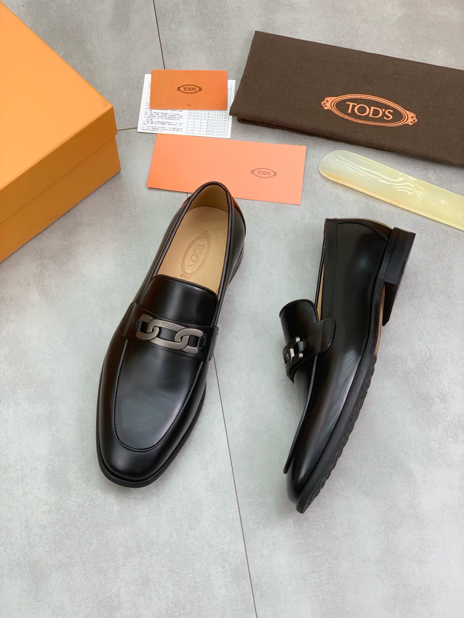 precio de fábrica P480 (serie suela de cuero) de primera calidad TODS [TODS] zapatos de negocios, 1: