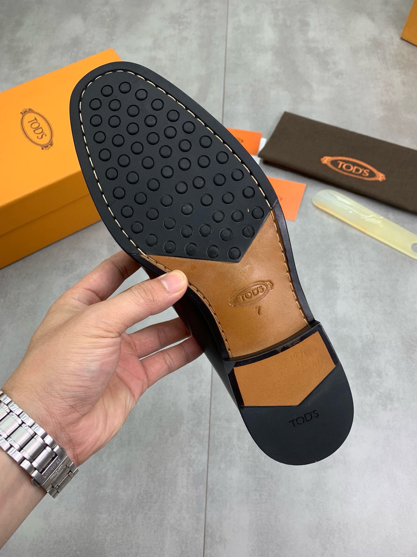 precio de fábrica P480 (serie suela de cuero) de primera calidad TODS [TODS] zapatos de negocios, 1:
