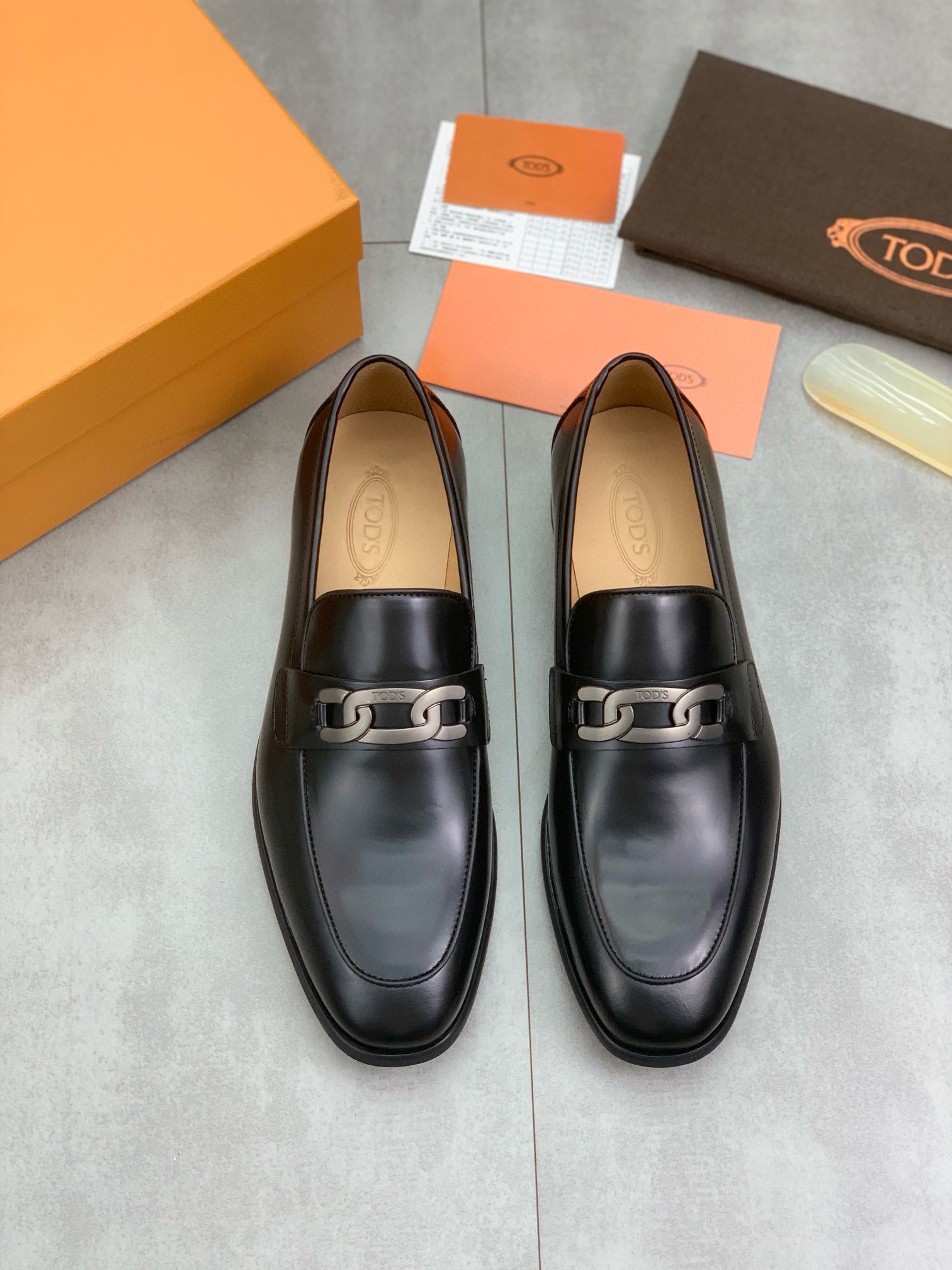 precio de fábrica P480 (serie suela de cuero) de primera calidad TODS [TODS] zapatos de negocios, 1: