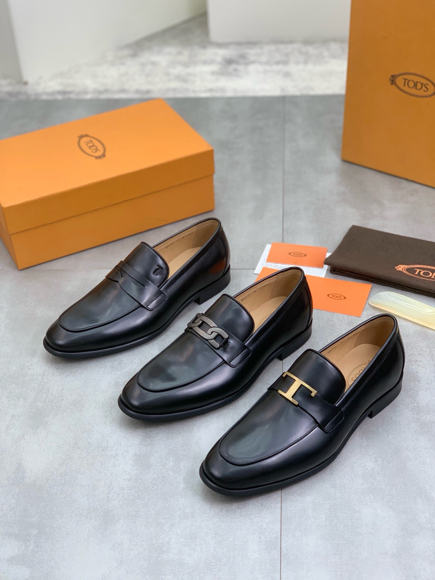 precio de fábrica P480 (serie suela de cuero) de primera calidad TODS [TODS] zapatos de negocios, 1: