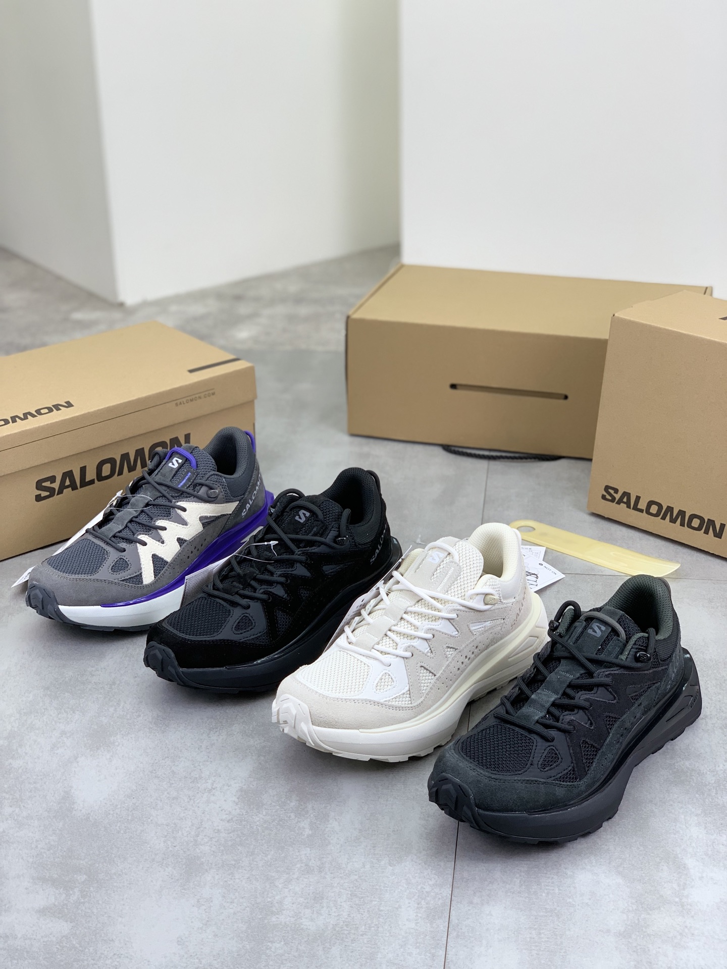 Precio de fábrica P330 Salomon Salomon zapatillas de deporte al aire libre de tendencia urbana confo