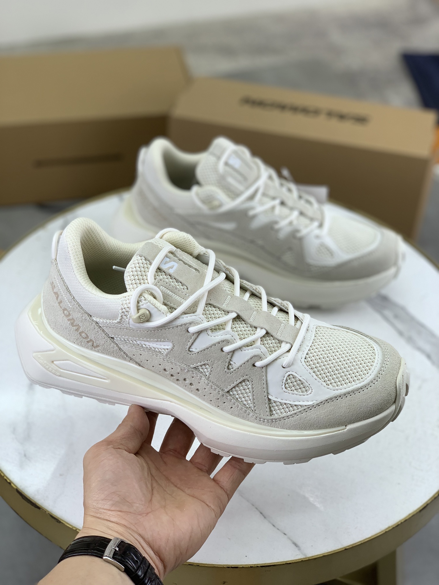 Precio de fábrica P330 Salomon Salomon zapatillas de deporte al aire libre de tendencia urbana confo