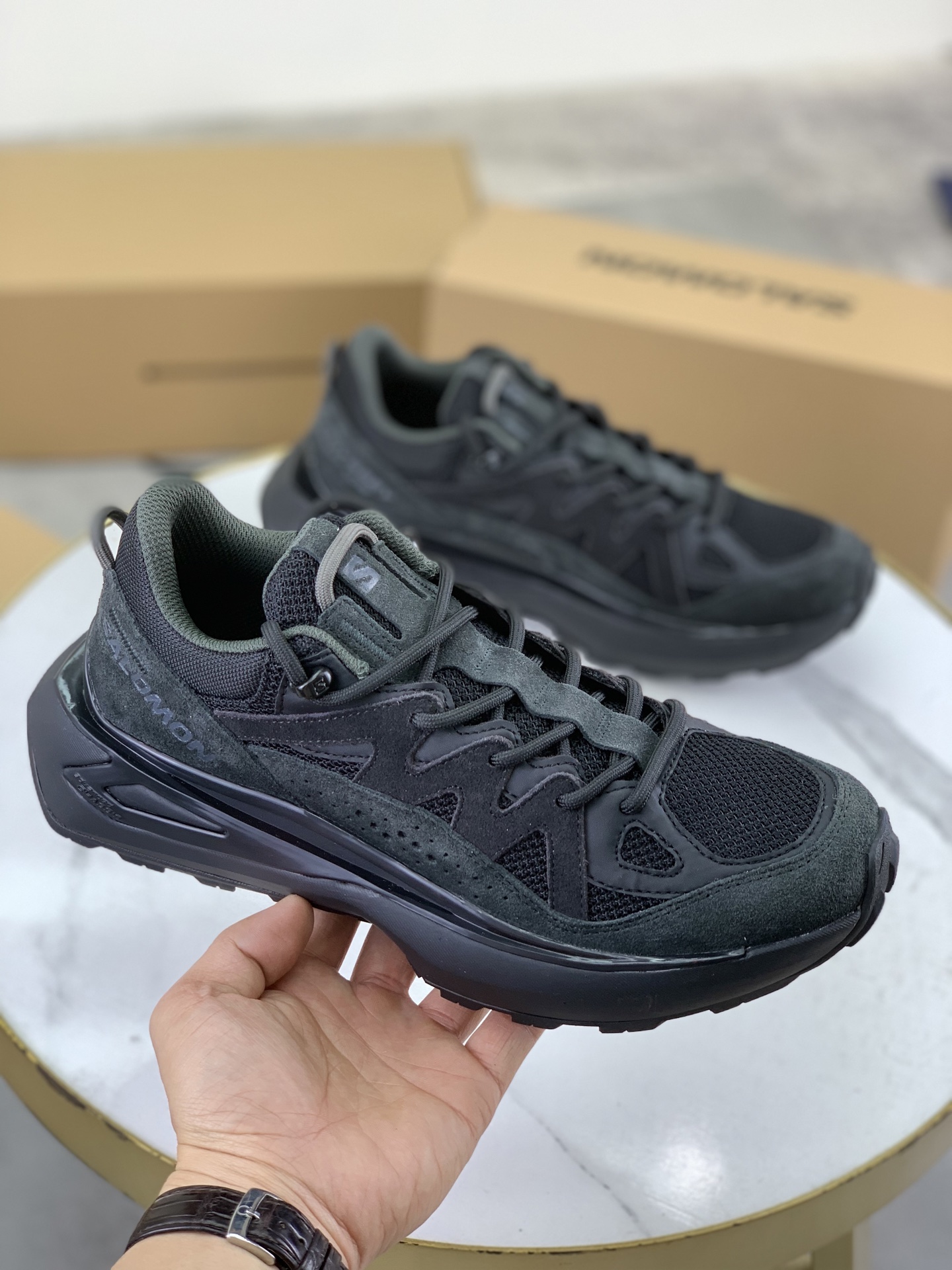 Precio de fábrica P330 Salomon Salomon zapatillas de deporte al aire libre de tendencia urbana confo