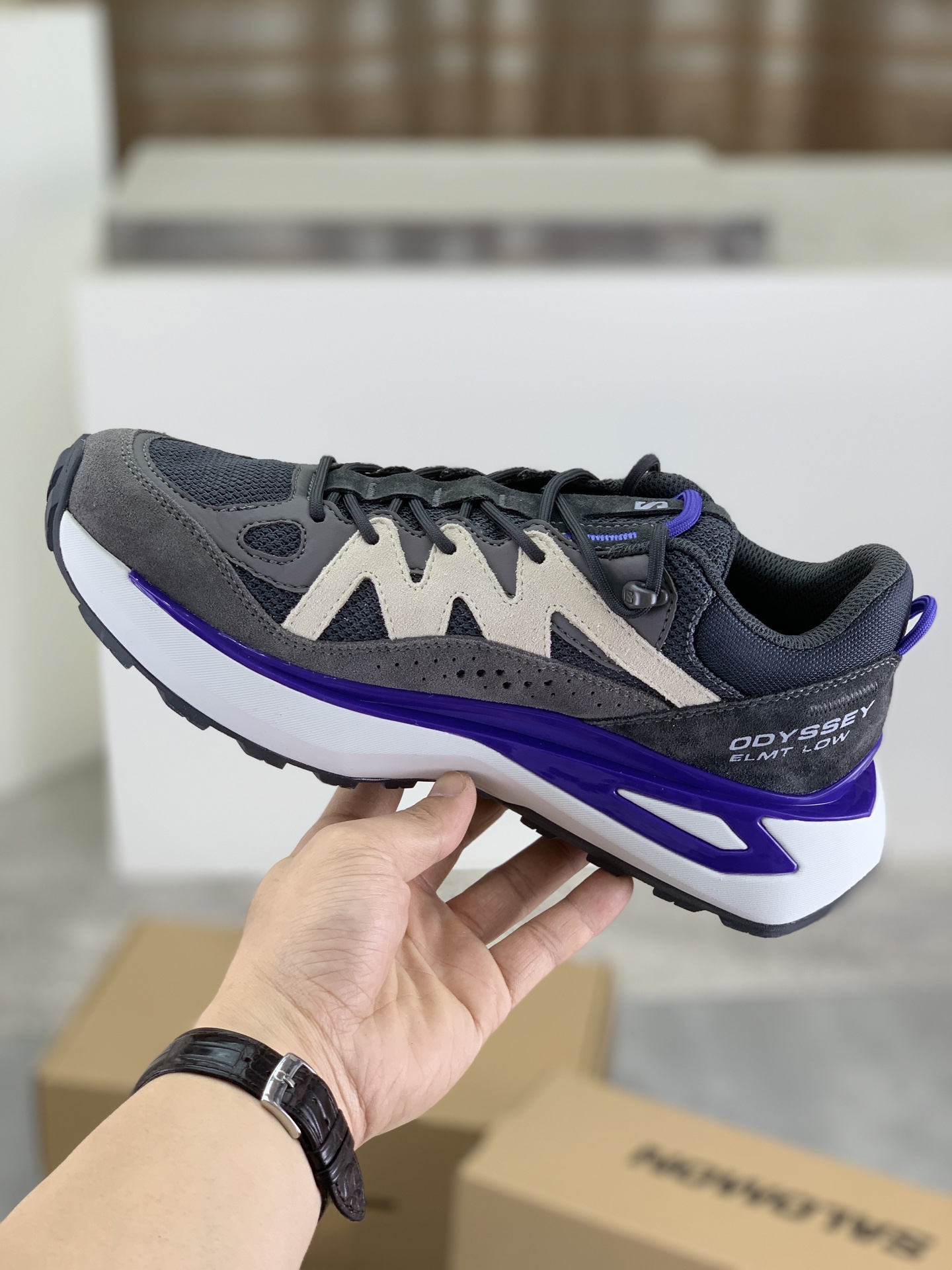 Precio de fábrica P330 Salomon Salomon zapatillas de deporte al aire libre de tendencia urbana confo