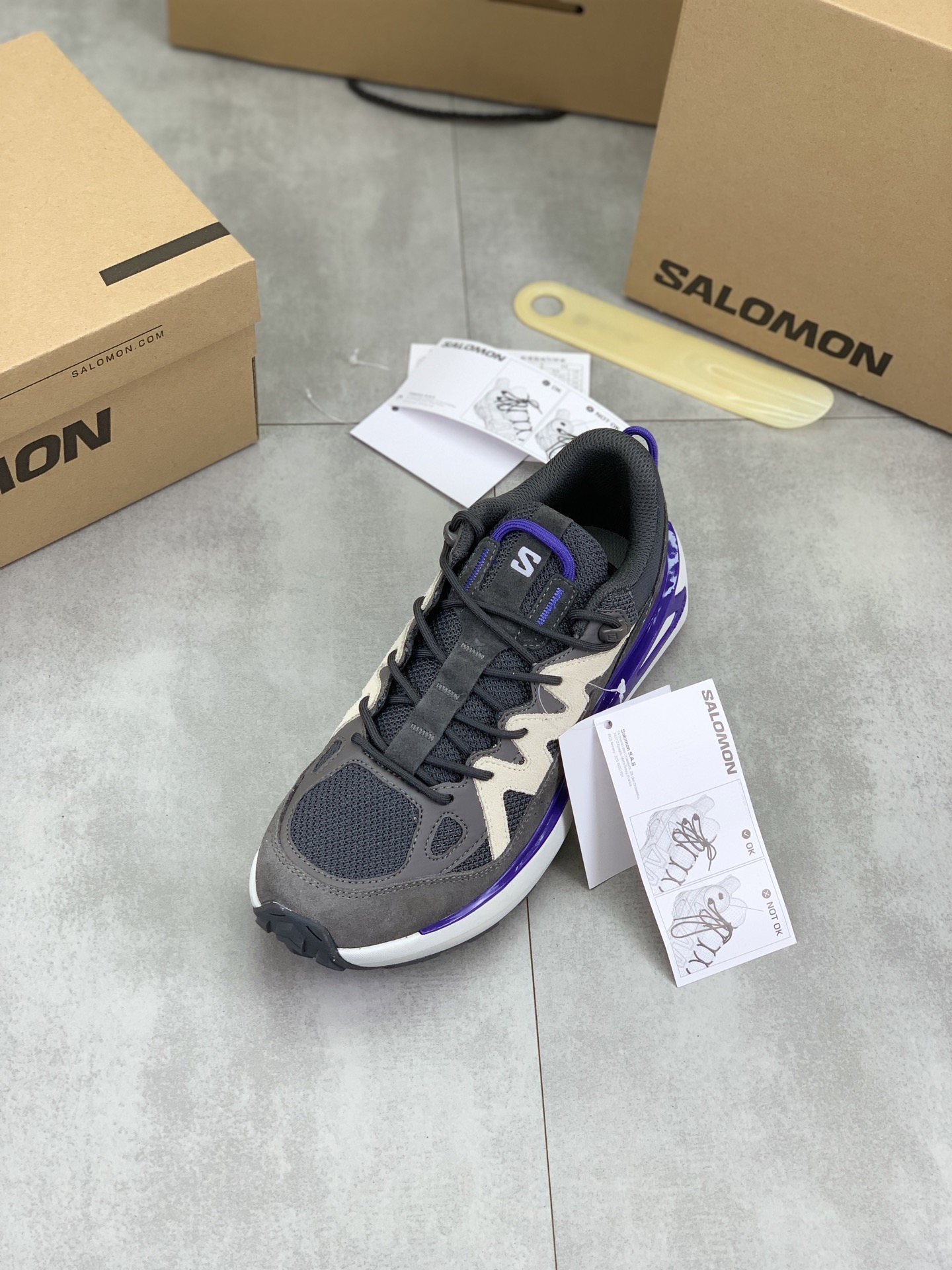 Precio de fábrica P330 Salomon Salomon zapatillas de deporte al aire libre de tendencia urbana confo