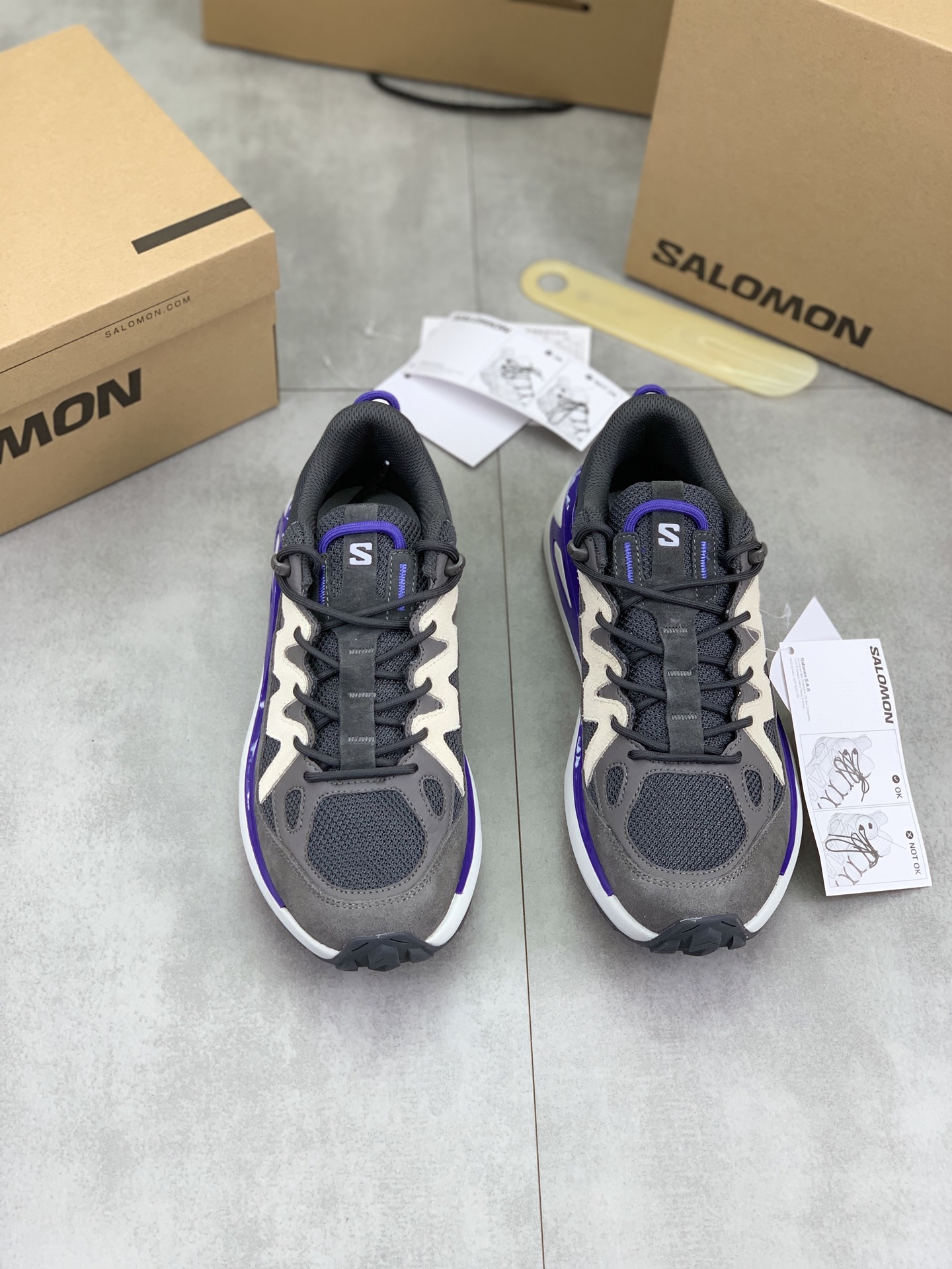 Precio de fábrica P330 Salomon Salomon zapatillas de deporte al aire libre de tendencia urbana confo