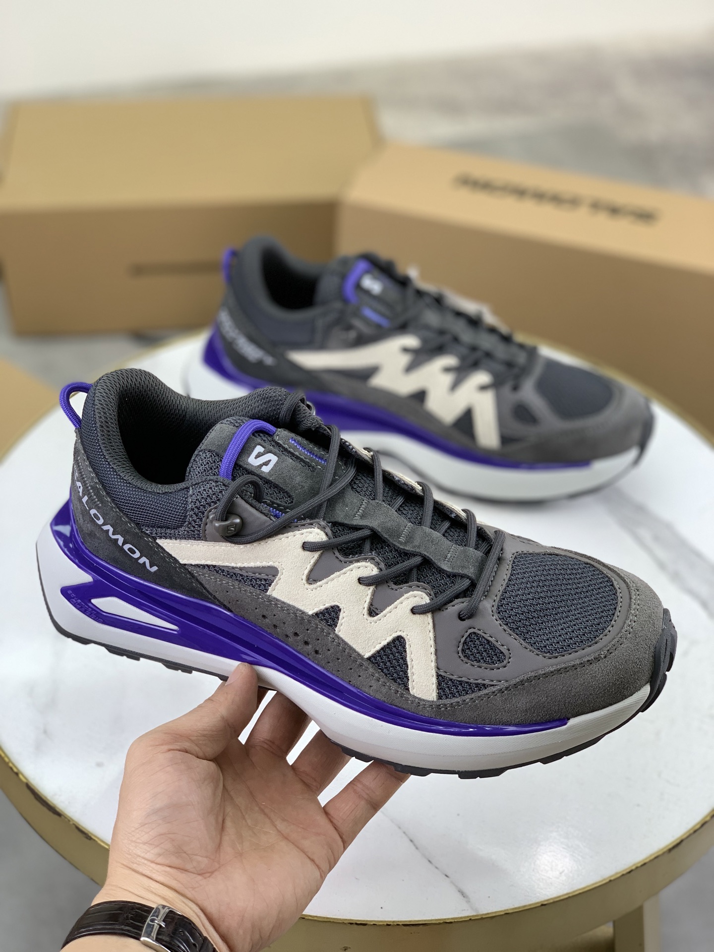 Precio de fábrica P330 Salomon Salomon zapatillas de deporte al aire libre de tendencia urbana confo