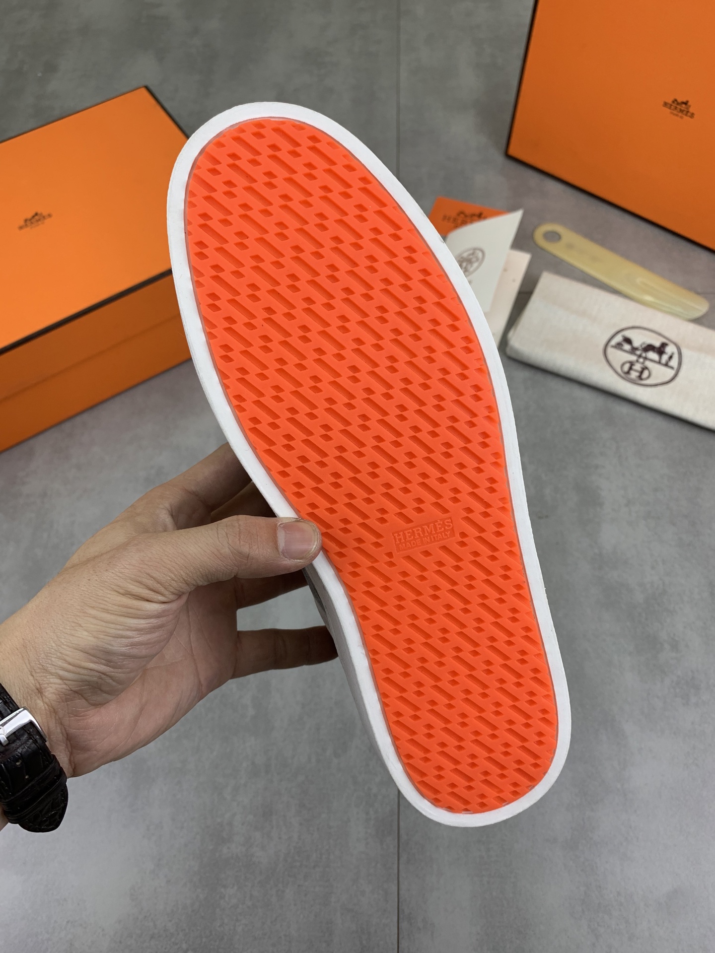 Hermes Luxury Leather Sneakers - Premium Quality, Comfortable Fit Size 38-44 9 i1743177200326 6765 0 7