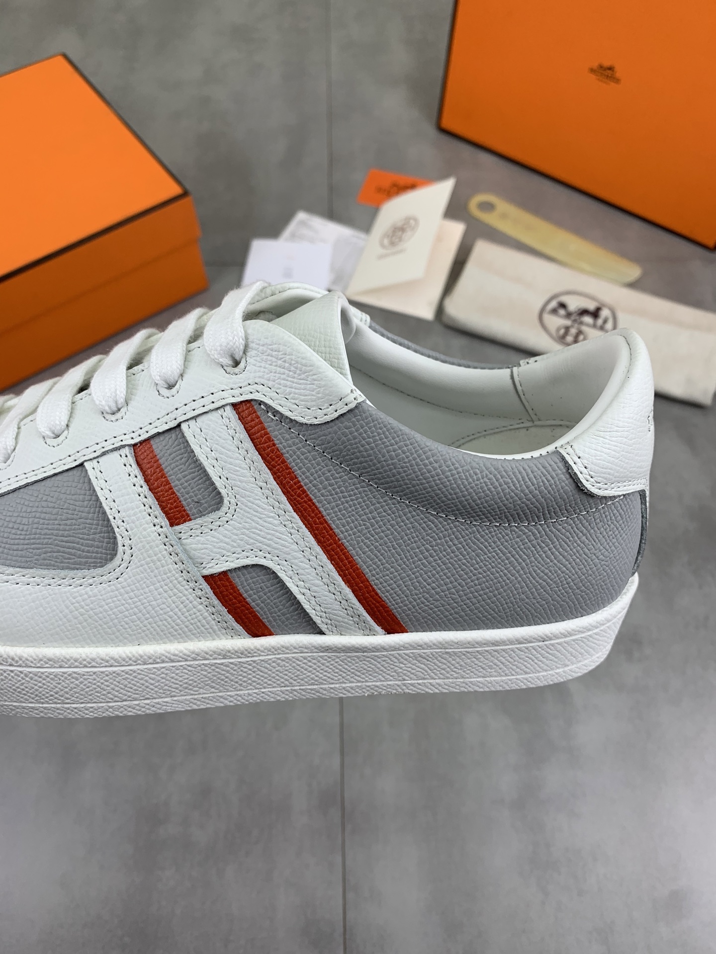 Hermes Luxury Leather Sneakers - Premium Quality, Comfortable Fit Size 38-44 8 i1743177200428 593 0 6