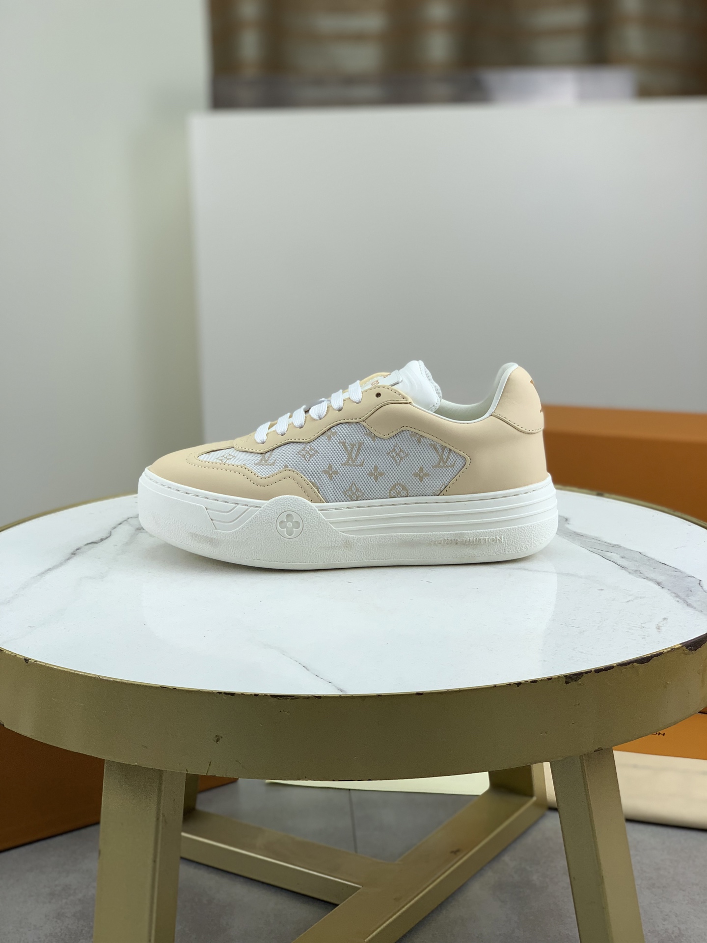 Louis Vuitton Time Out Sneakers - Monogram Canvas & Leather Trim 2 i1744732503032 1430 0 0