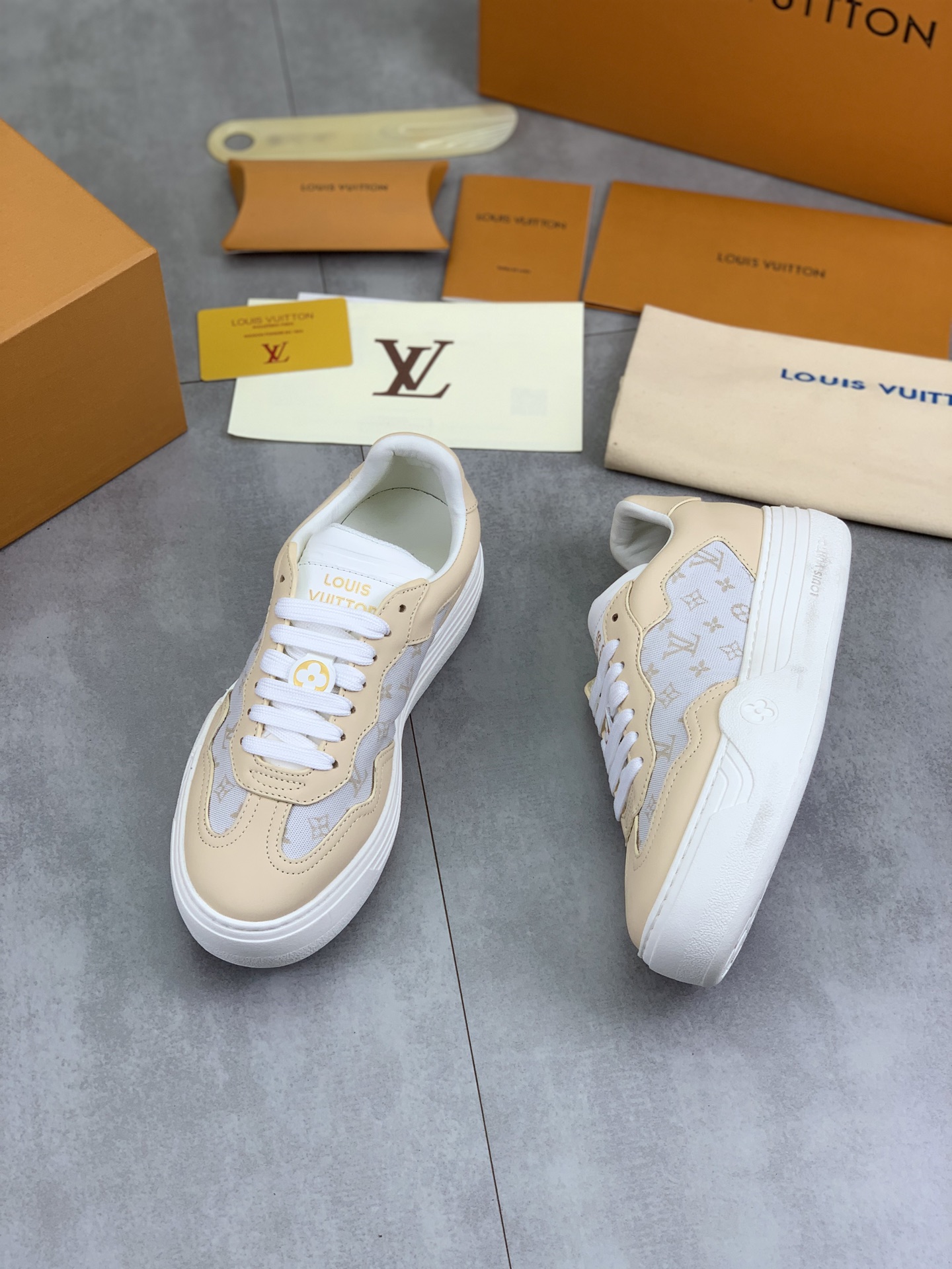 Louis Vuitton Time Out Sneakers - Monogram Canvas & Leather Trim 6 i1744732503087 2191 0 4