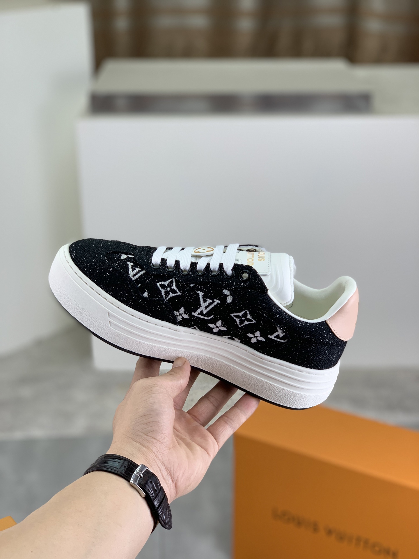 Louis Vuitton Time Out Sneakers - Monogram Canvas, Women's Size 35-40 7 i1744732518377 1049 0 5