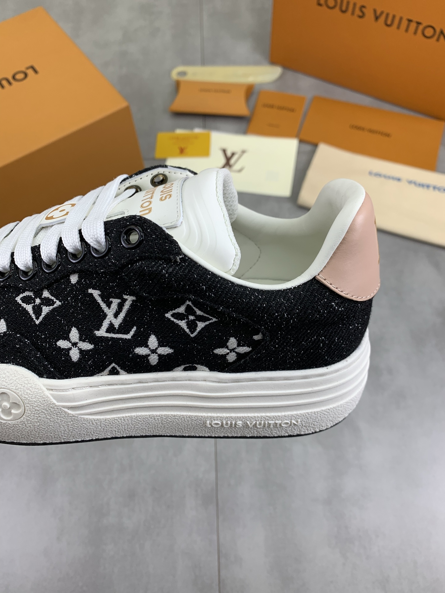 Louis Vuitton Time Out Sneakers - Monogram Canvas, Women's Size 35-40 8 i1744732518427 1786 0 6