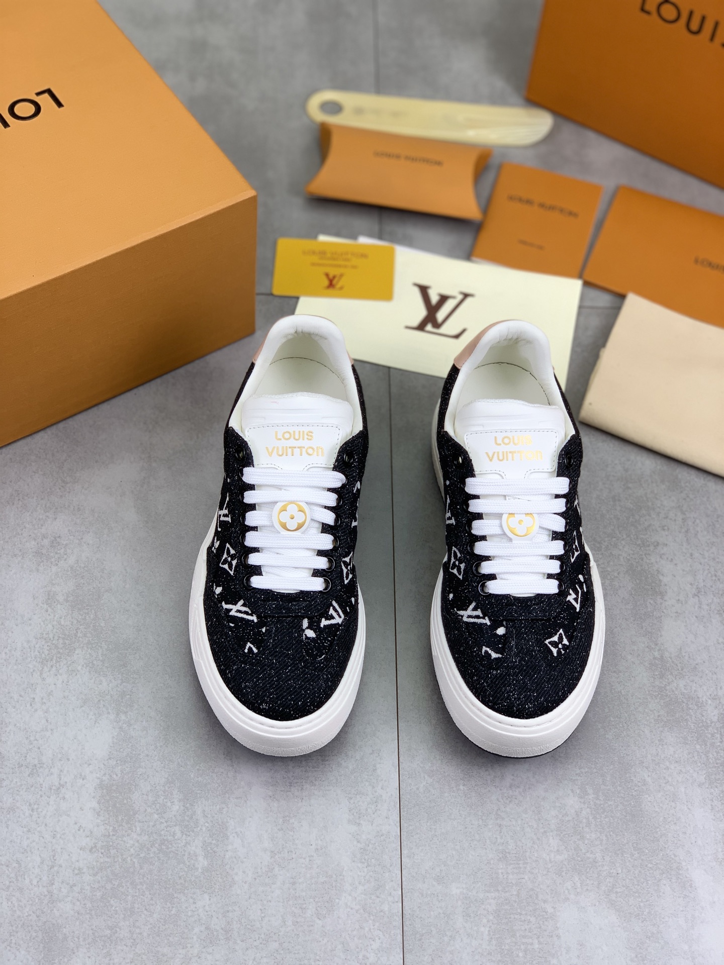 Louis Vuitton Time Out Sneakers - Monogram Canvas, Women's Size 35-40 3 i1744732521693 8716 0 1
