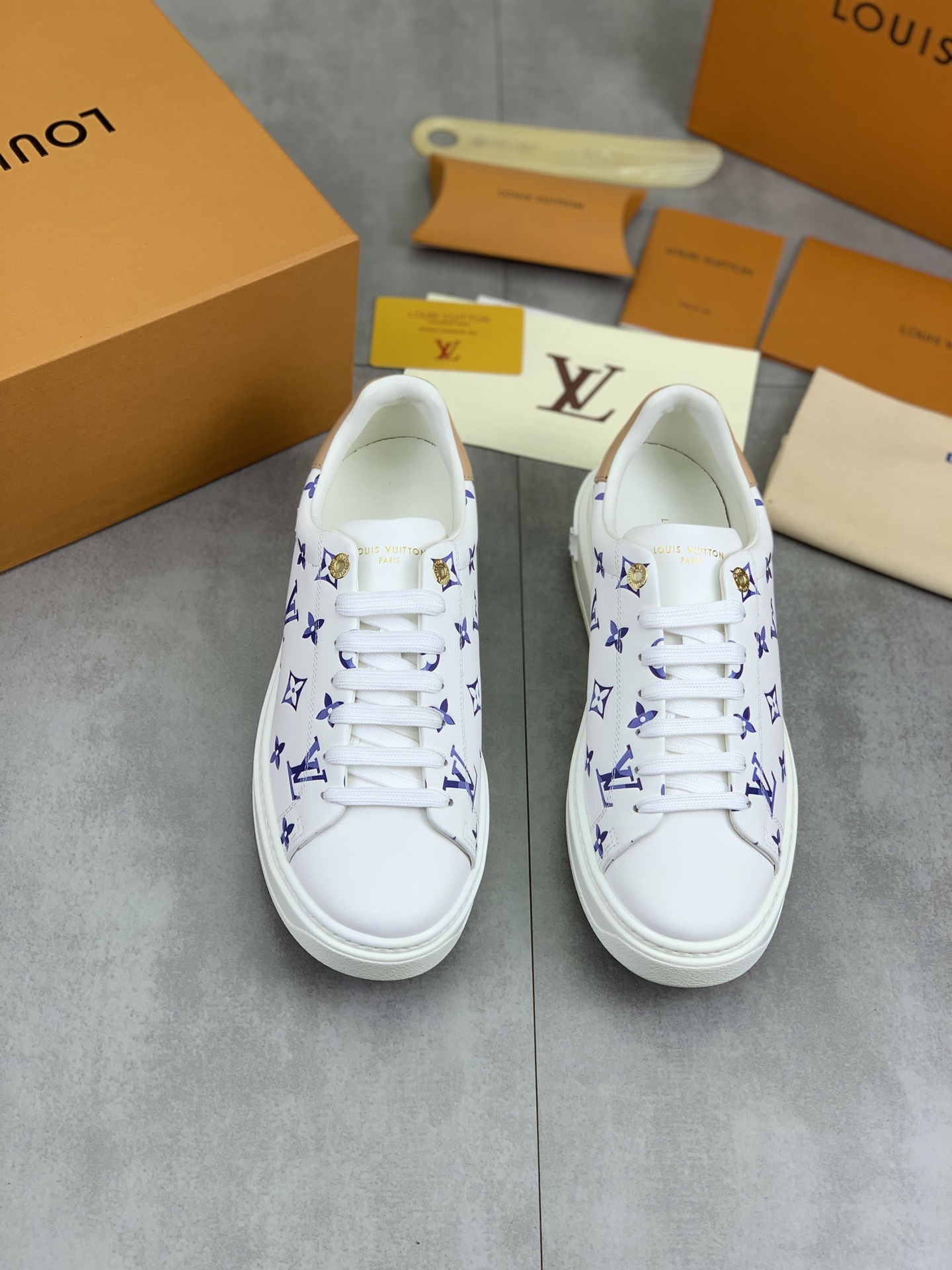 Louis Vuitton SS25 Time Out Sneakers: Classic Style with Monogram Details 3 i1744732536084 9533 0 1