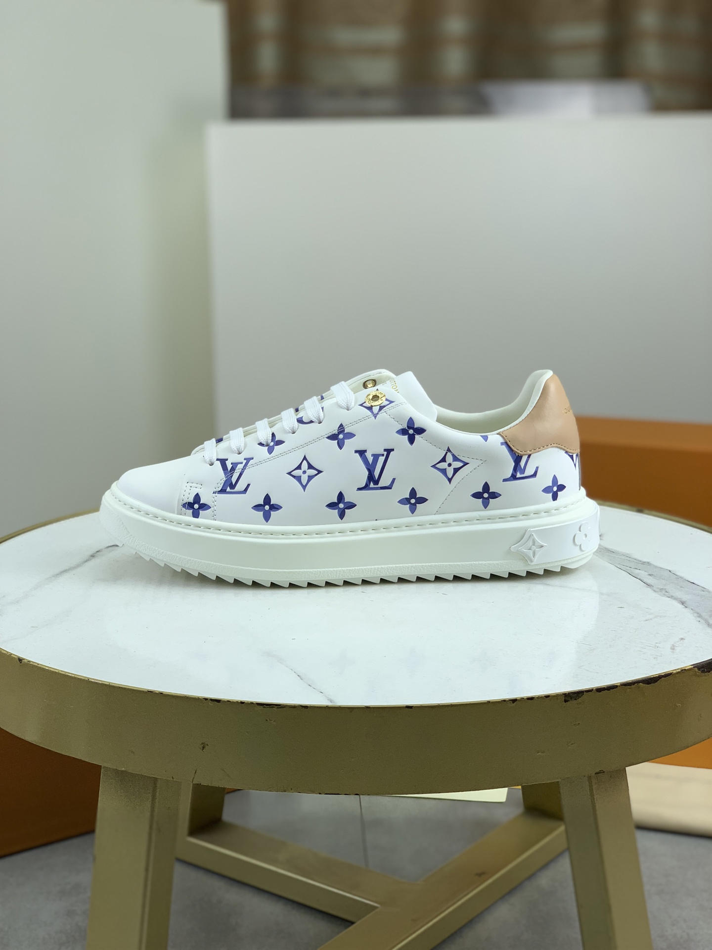 Louis Vuitton SS25 Time Out Sneakers: Classic Style with Monogram Details 2 i1744732536350 8811 0 0
