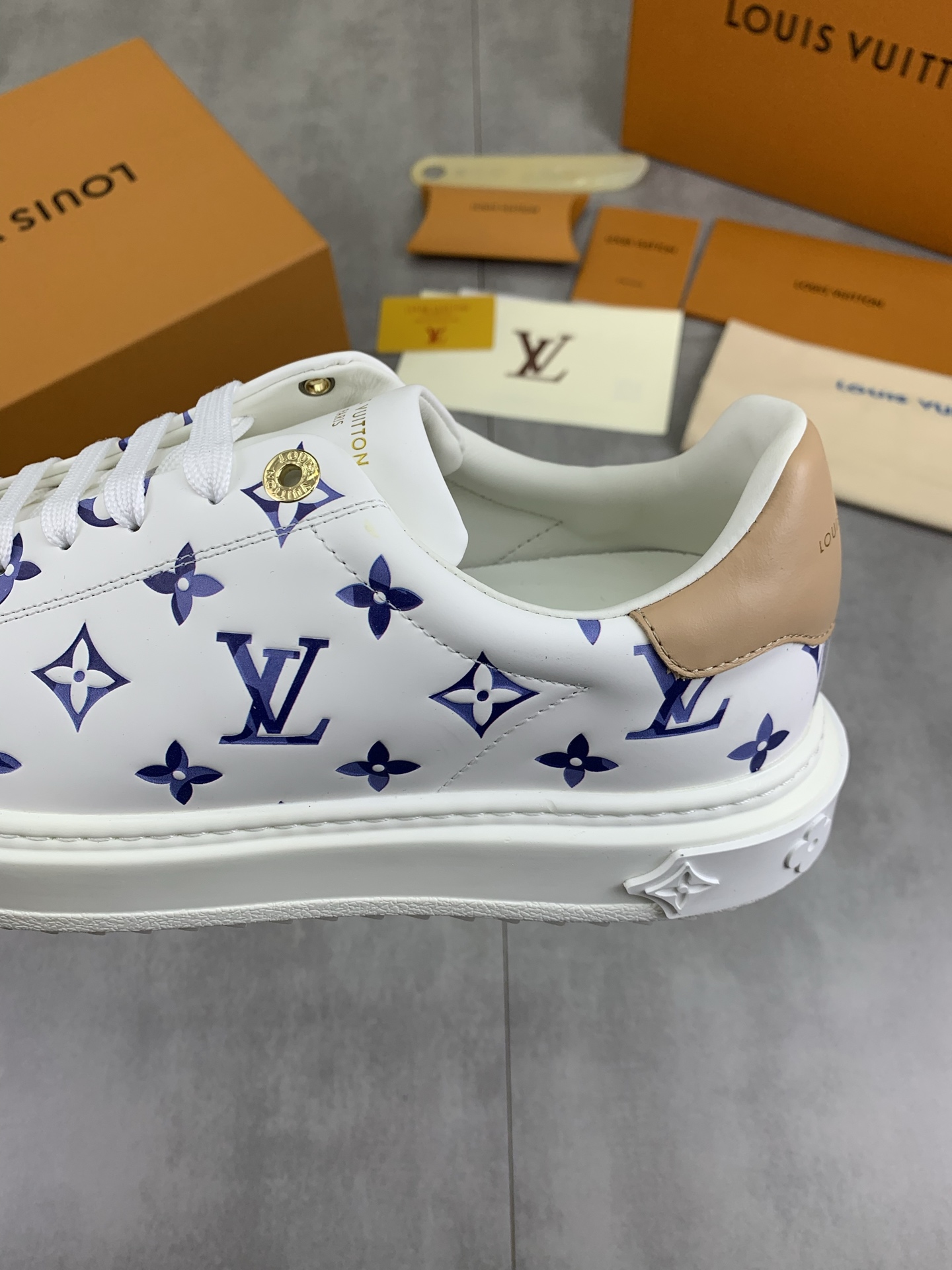 Louis Vuitton SS25 Time Out Sneakers: Classic Style with Monogram Details 8 i1744732536427 1332 0 6