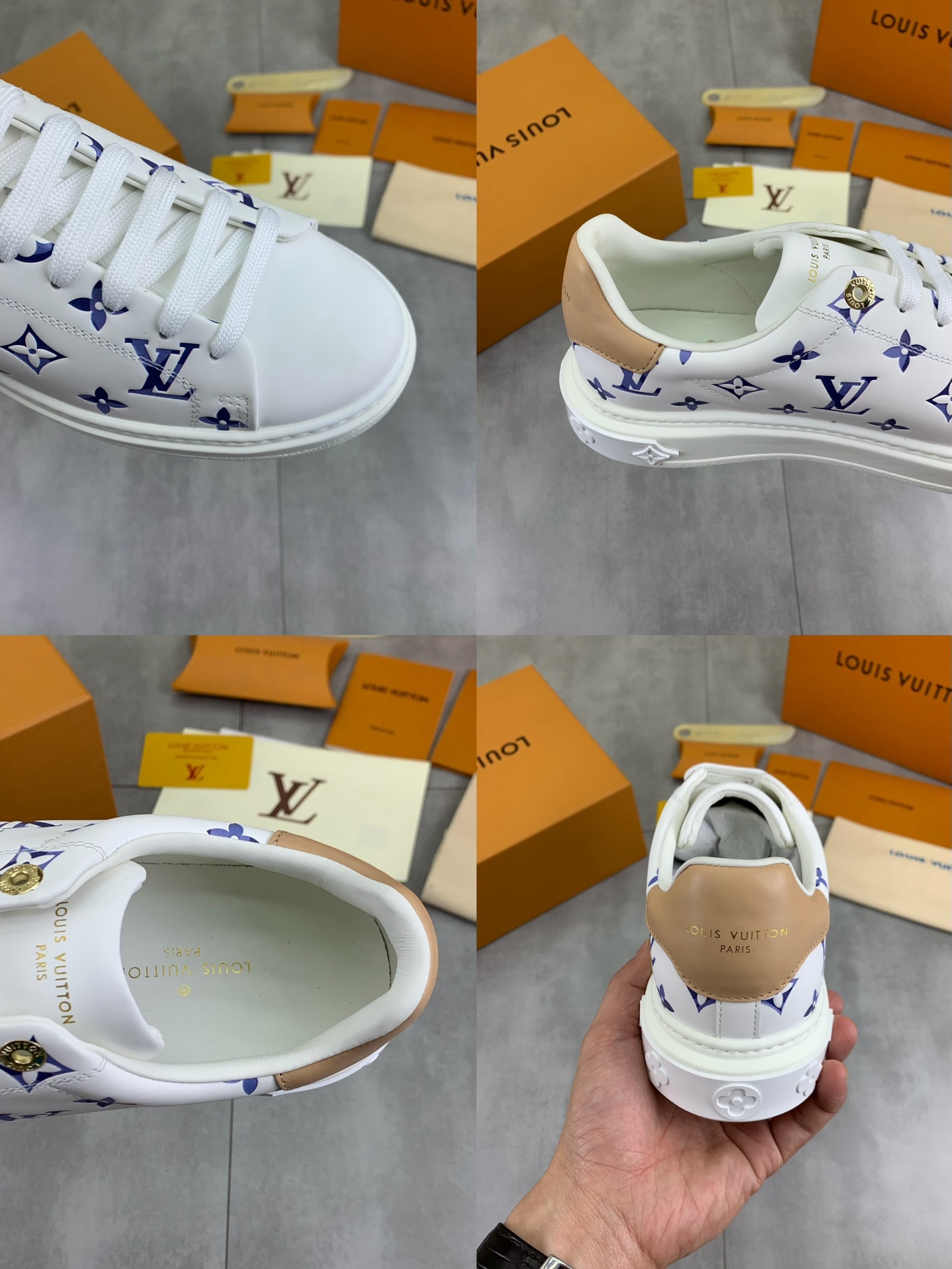 Louis Vuitton SS25 Time Out Sneakers: Classic Style with Monogram Details 10 i1744732538759 3560 0 8