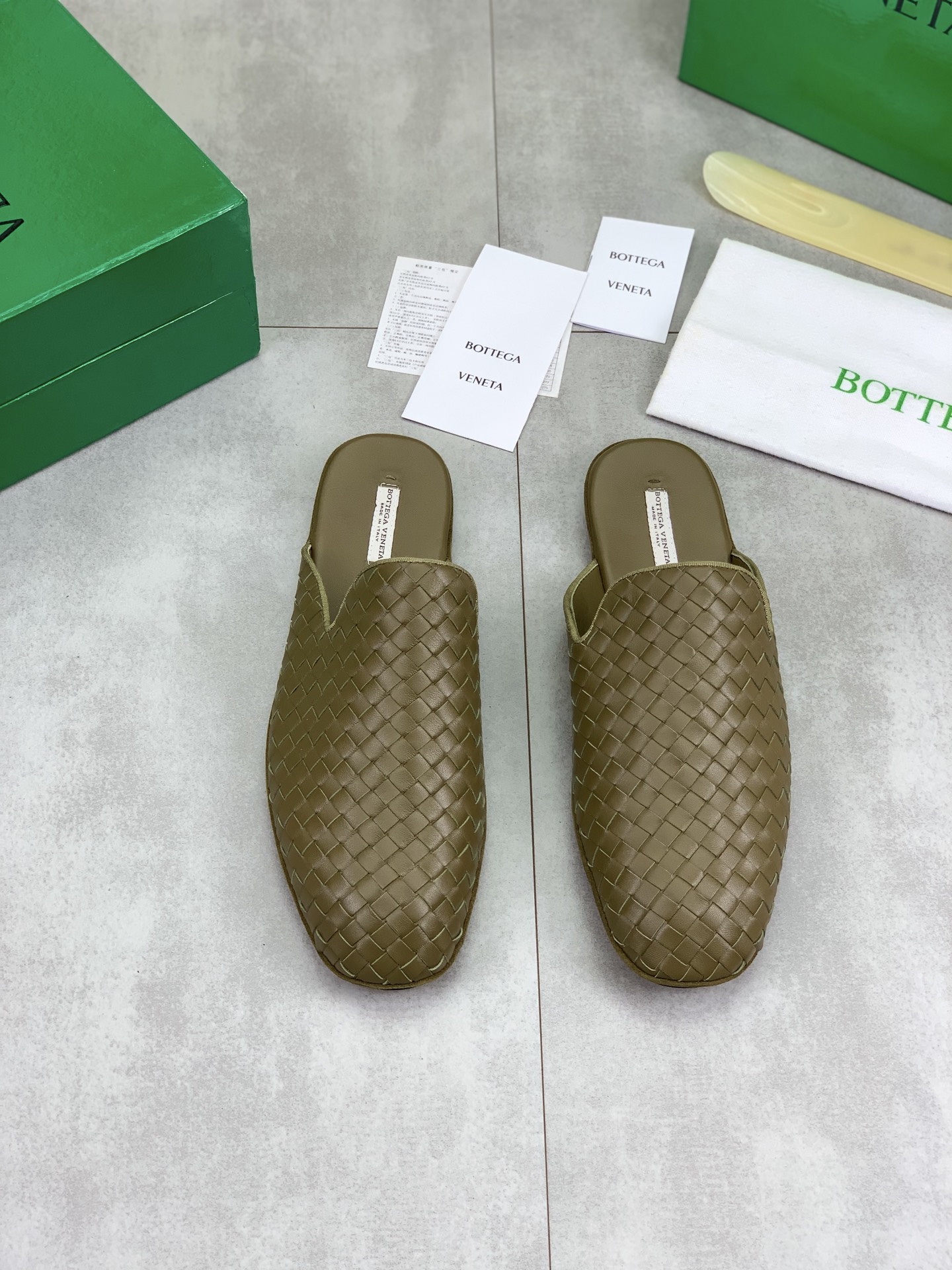 Bottega Veneta Woven Leather Mules, Business Loafers for Men and Women 3 i1745167519606 6084 0 1