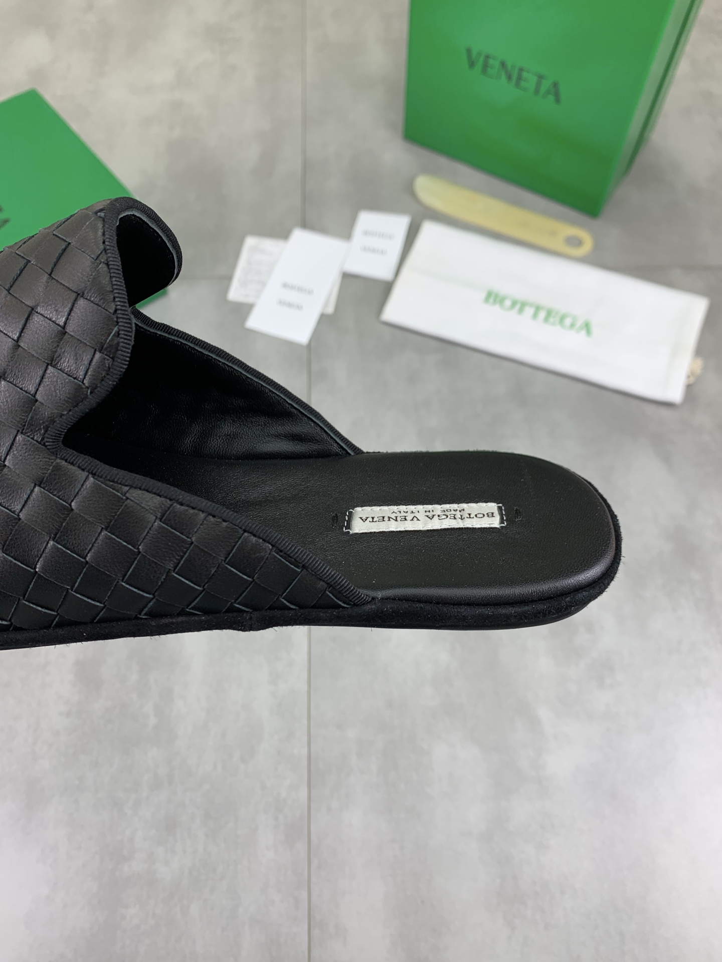 Bottega Veneta Woven Nappa Leather Mules, Top Quality Leather Sole 8 i1745167535566 5556 0 6