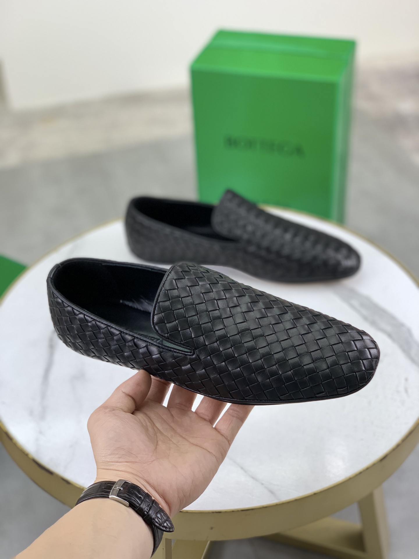 Bottega Veneta Woven Leather Loafers - Timeless Style and Comfort 4 i1745167551076 4352 0 2