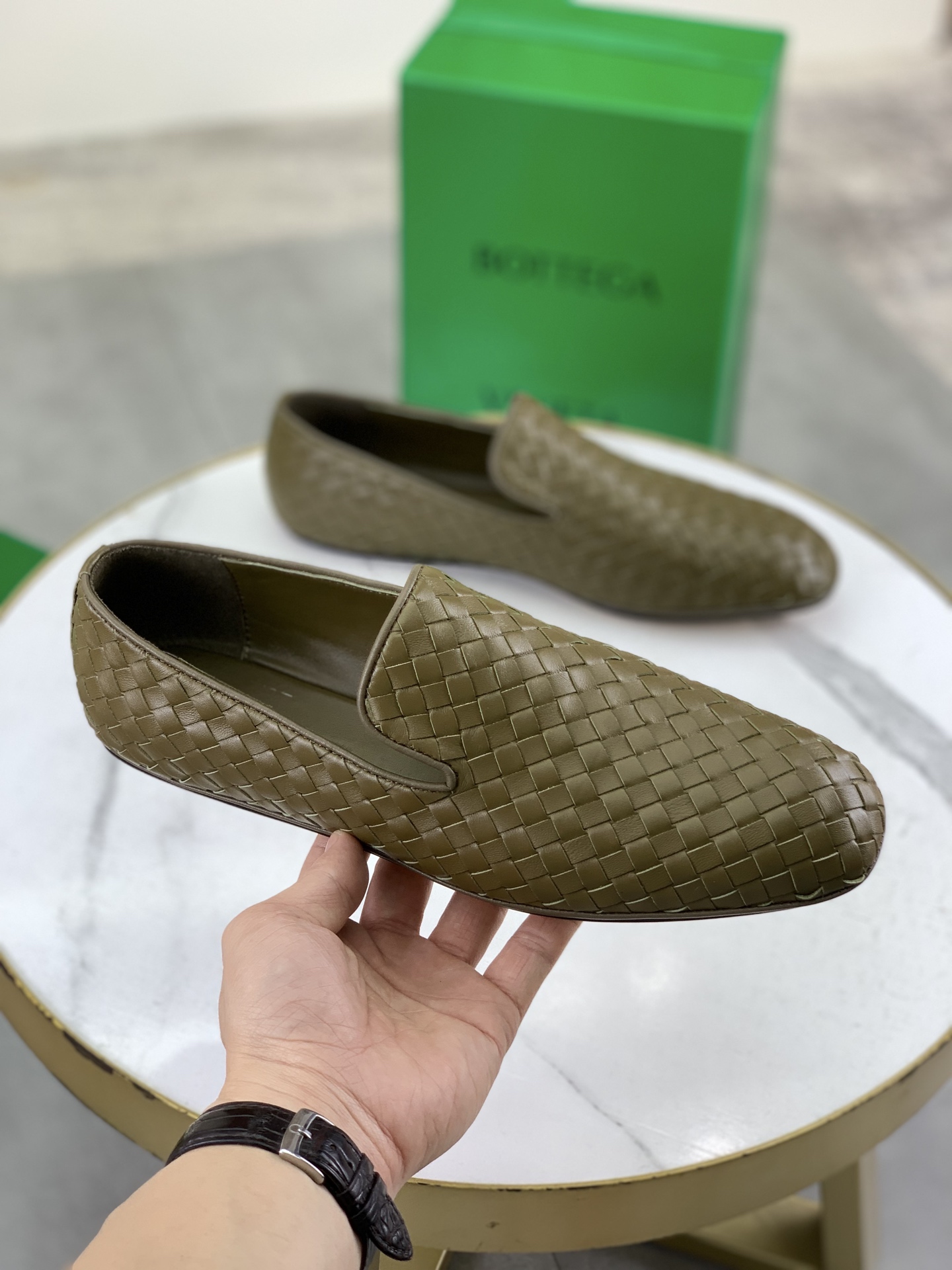 Bottega Veneta Woven Leather Loafers - Premium Quality & Craftsmanship 4 i1745167622378 7448 0 2