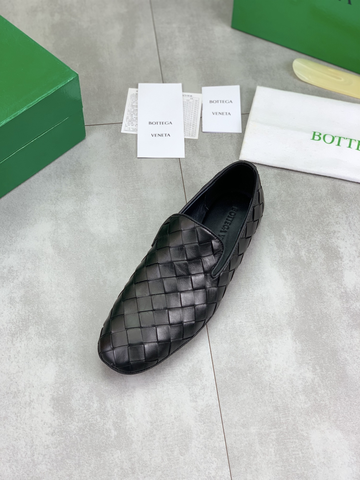 Bottega Veneta Woven Leather Loafers - Premium Quality, Handmade, Leather Sole 5 i1745167648109 3568 0 3