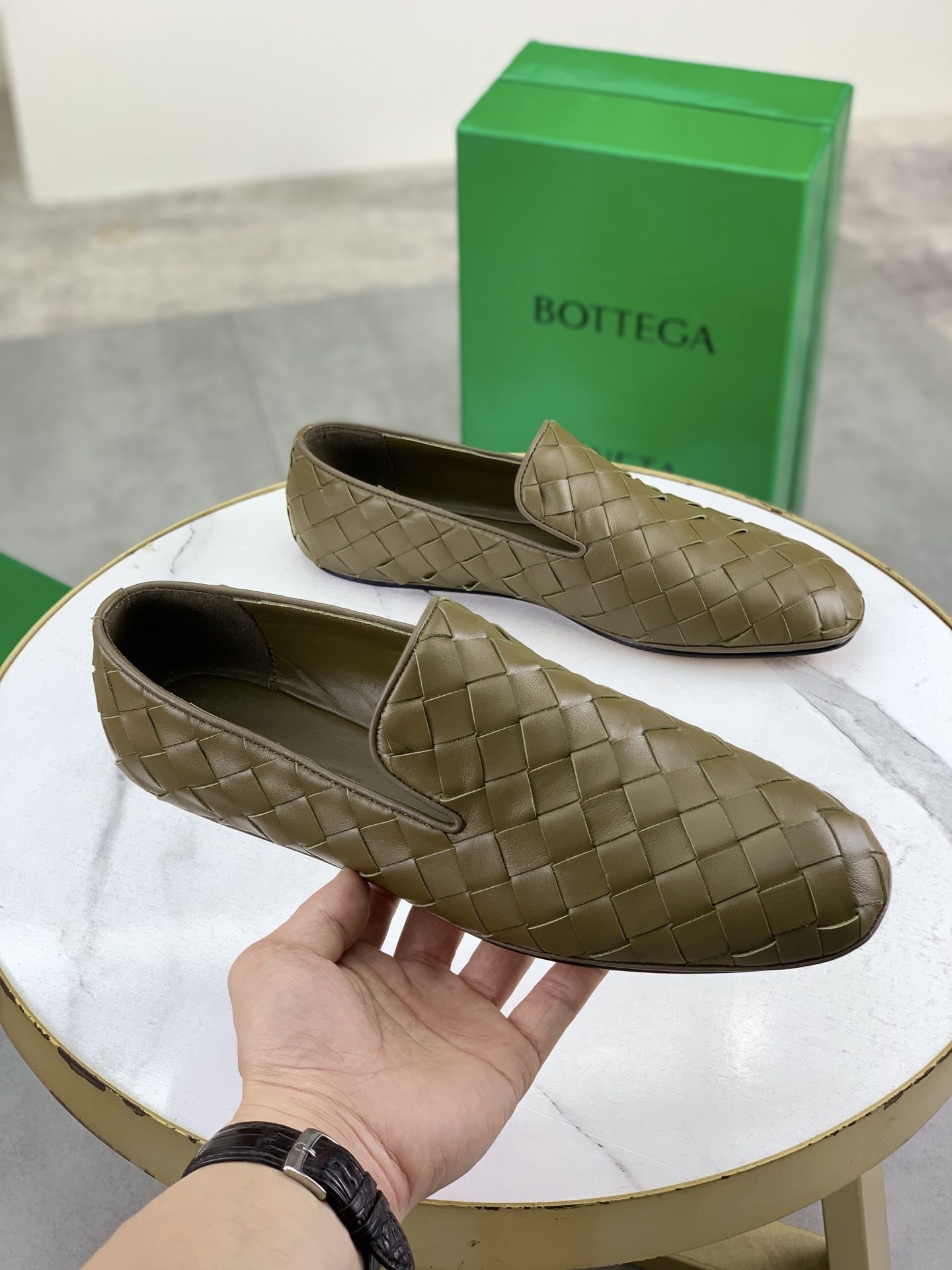 Bottega Veneta Woven Leather Loafers - Handcrafted Italian Style and Comfort 4 i1745167666733 5359 0 2