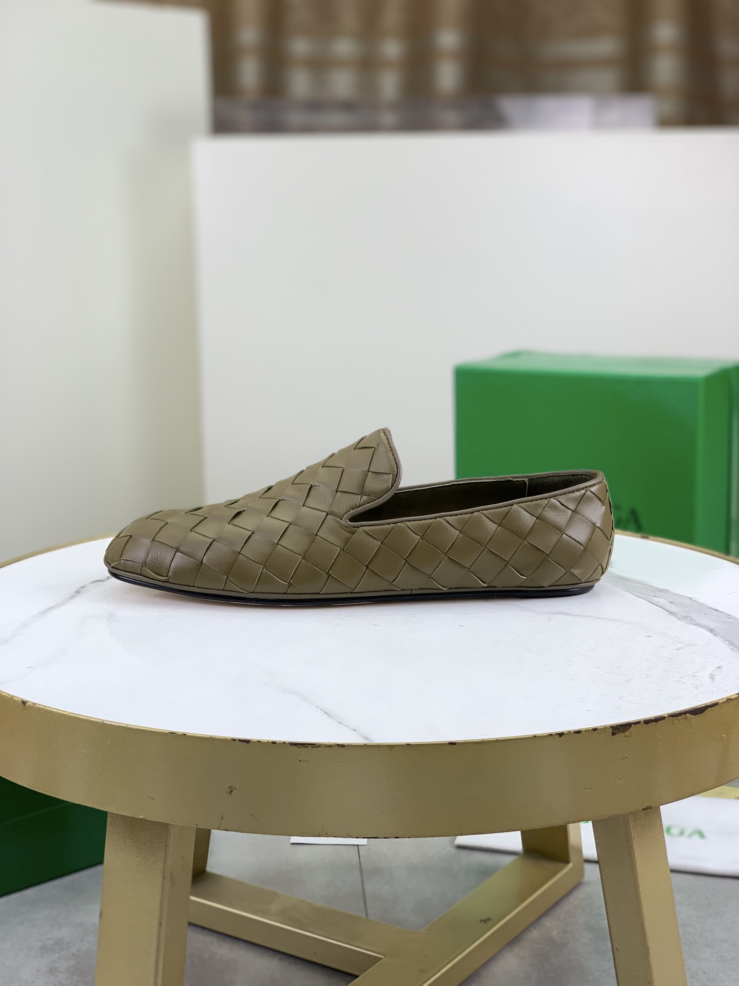 Bottega Veneta Woven Leather Loafers - Handcrafted Italian Style and Comfort 1 Bottega Veneta Woven Leather Loafers - Handcrafted Italian Style and Comfort