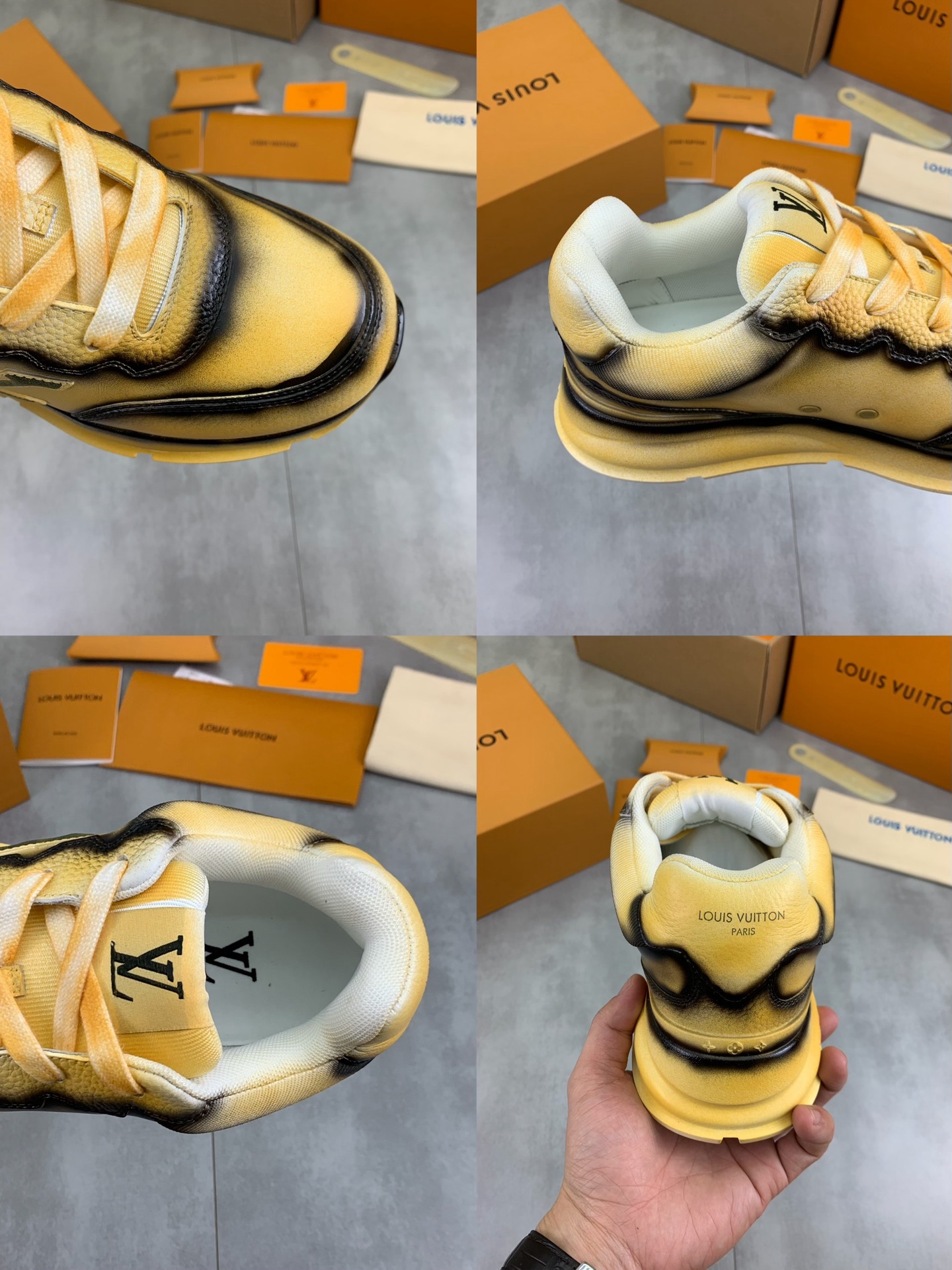 Louis Vuitton Premium Leather Sneakers - Stylish Comfort for Men and Women 10 i1745482829664 4780 0 8