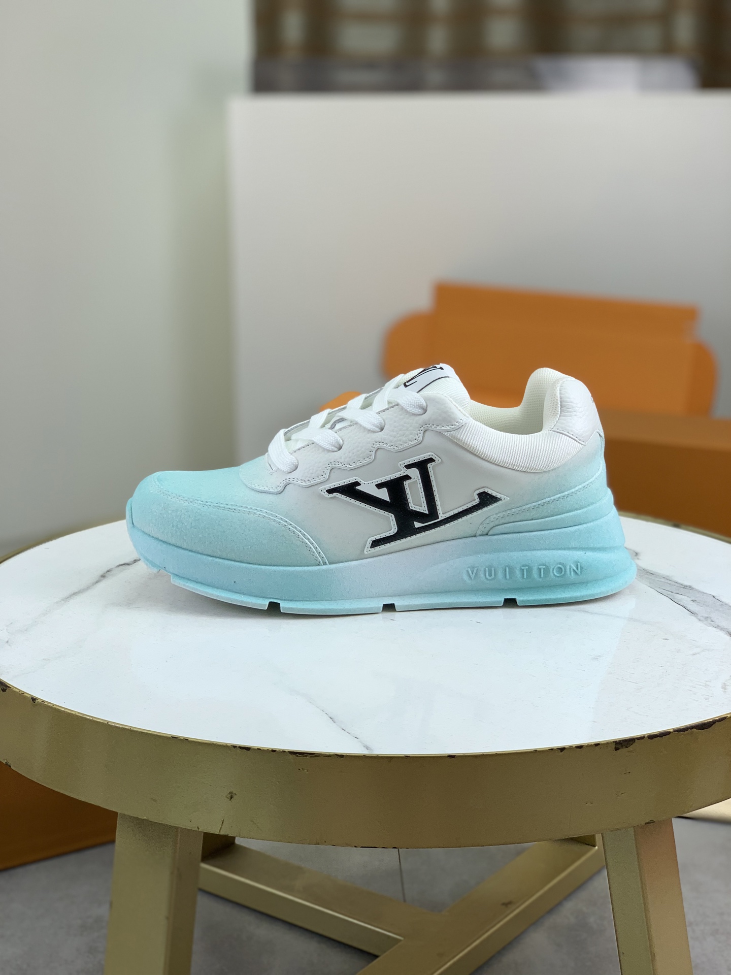 Louis Vuitton High-Top Sneakers in Calfskin Leather With TPU Outsole 1 Louis Vuitton High-Top Sneakers in Calfskin Leather With TPU Outsole