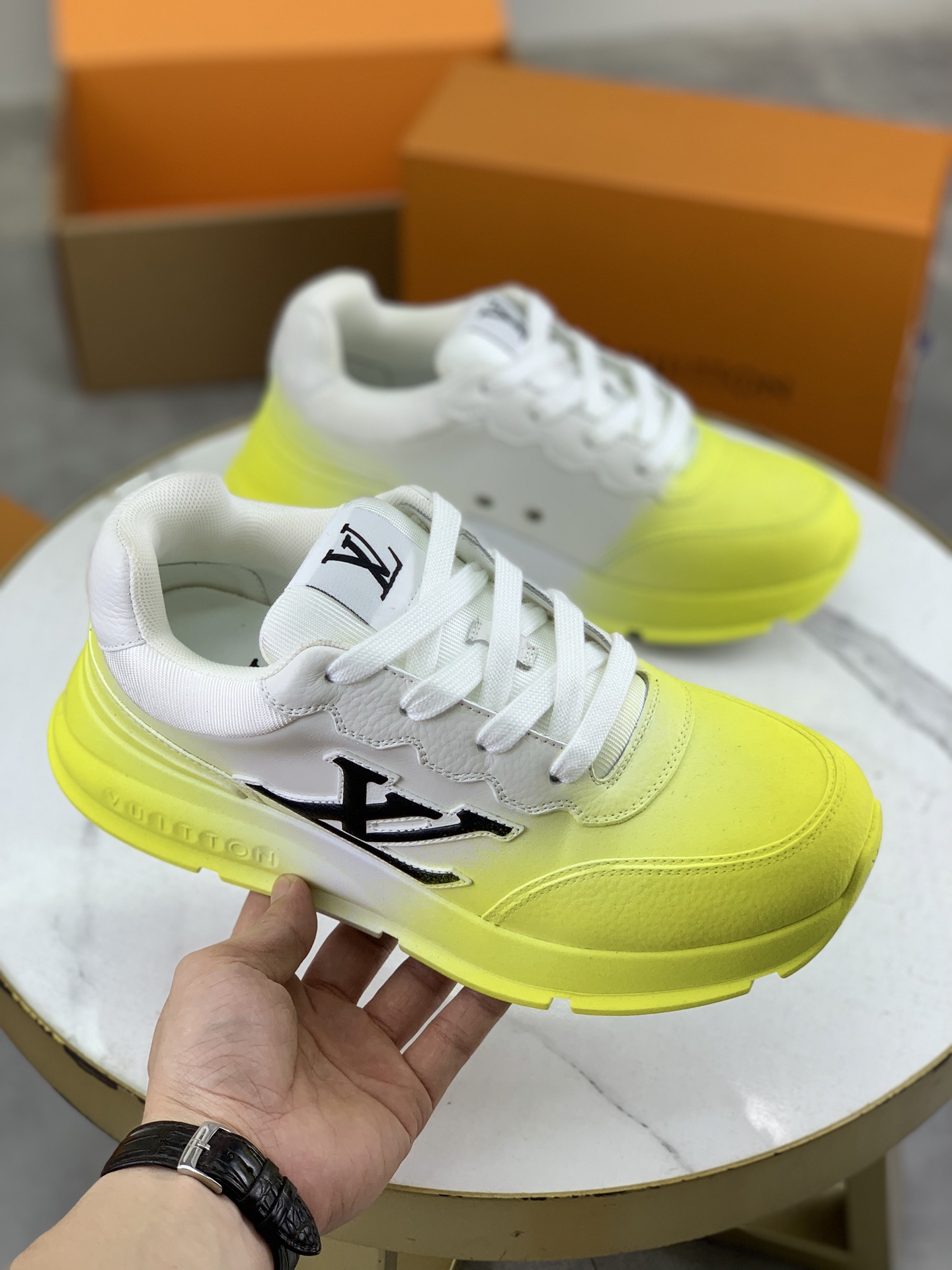 Louis Vuitton High-Top Sneakers: Premium Leather, Stylish Design, and Comfort 4 i1745482969787 1160 0 2