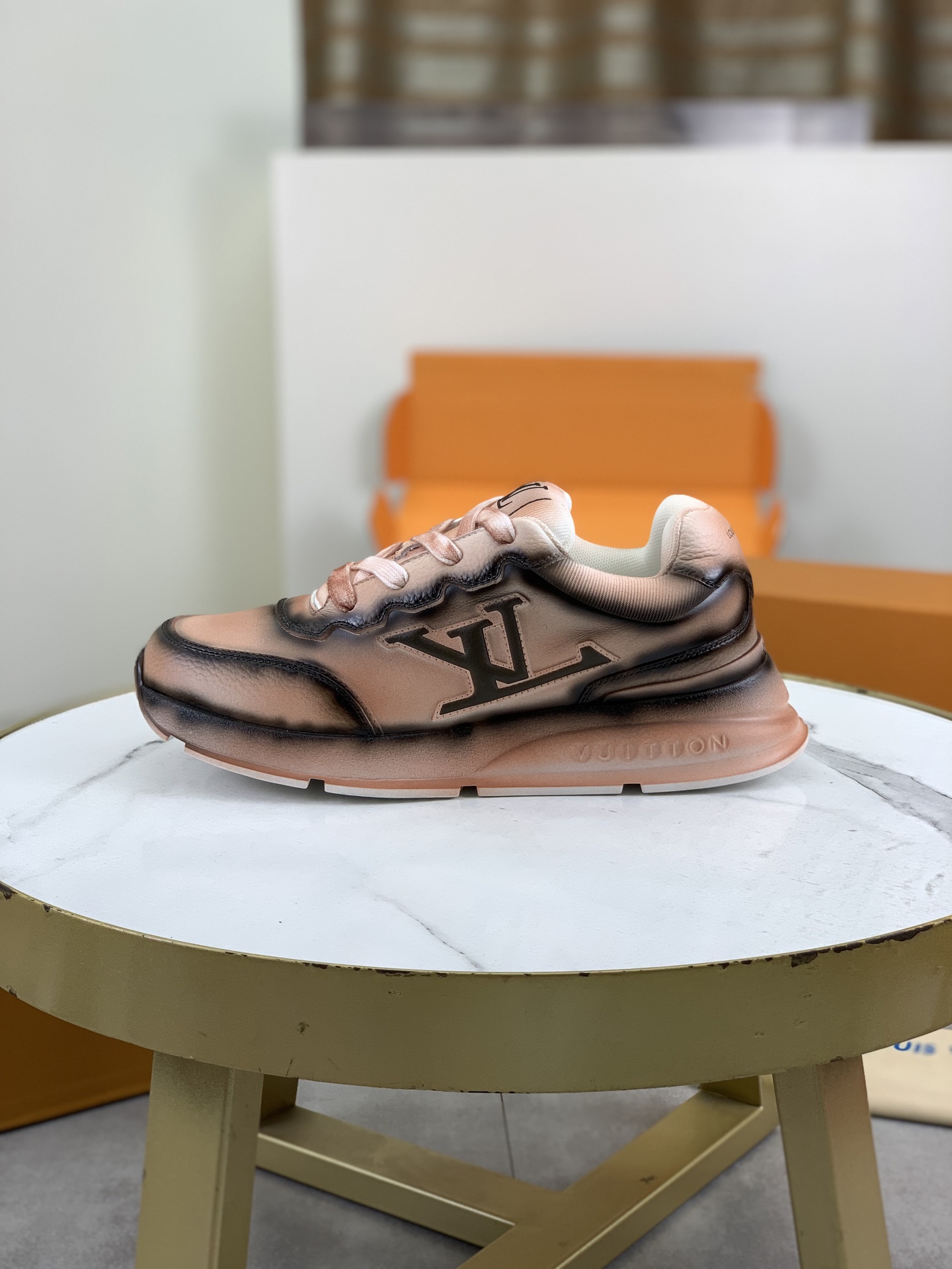 Louis Vuitton Couple Craft Sneakers - High-Quality, Original Design 1 Louis Vuitton Couple Craft Sneakers - High-Quality, Original Design