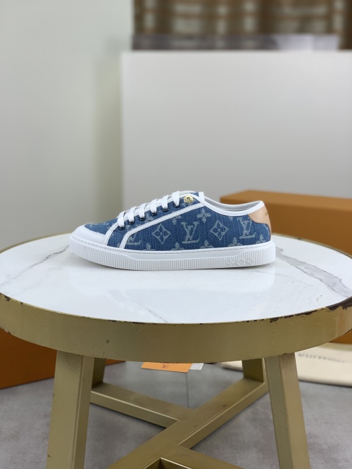 Louis Vuitton Time Out Sneakers Monogram Denim, New Arrival 2025 1 Louis Vuitton Time Out Sneakers Monogram Denim, New Arrival 2025