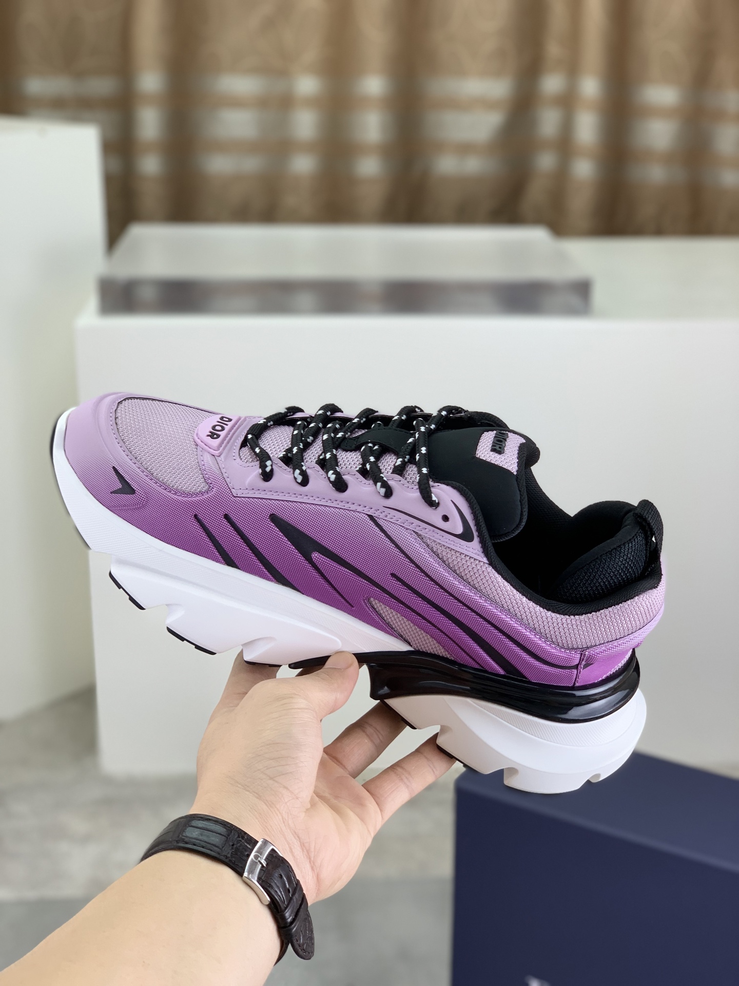 Dior Chrono High-End Sneakers: Purple, Stylish, Comfortable, Size 38-44 7 i1746890589096 1117 0 5