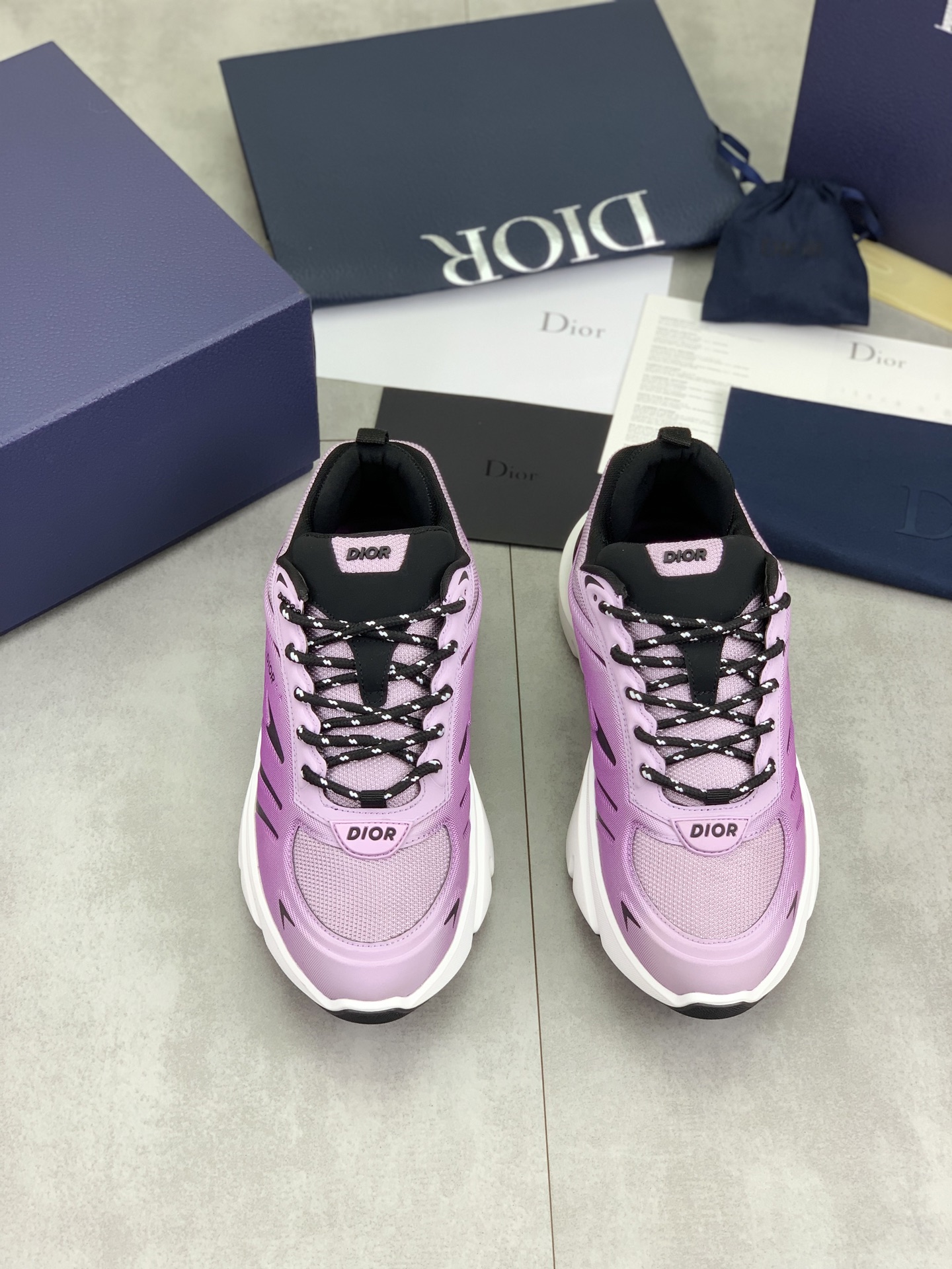 Dior Chrono High-End Sneakers: Purple, Stylish, Comfortable, Size 38-44 3 i1746890589147 5597 0 1