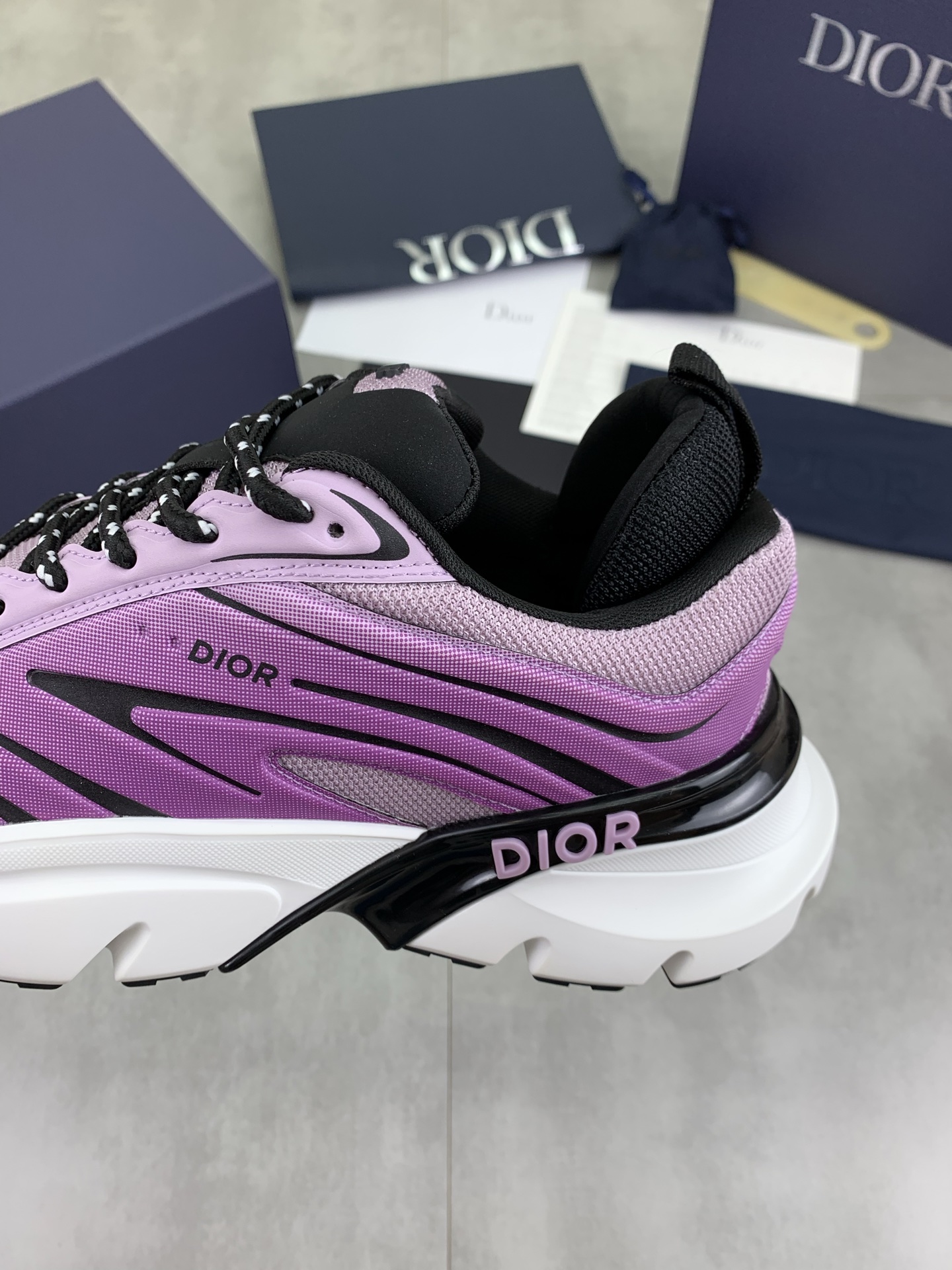 Dior Chrono High-End Sneakers: Purple, Stylish, Comfortable, Size 38-44 8 i1746890592374 6662 0 6