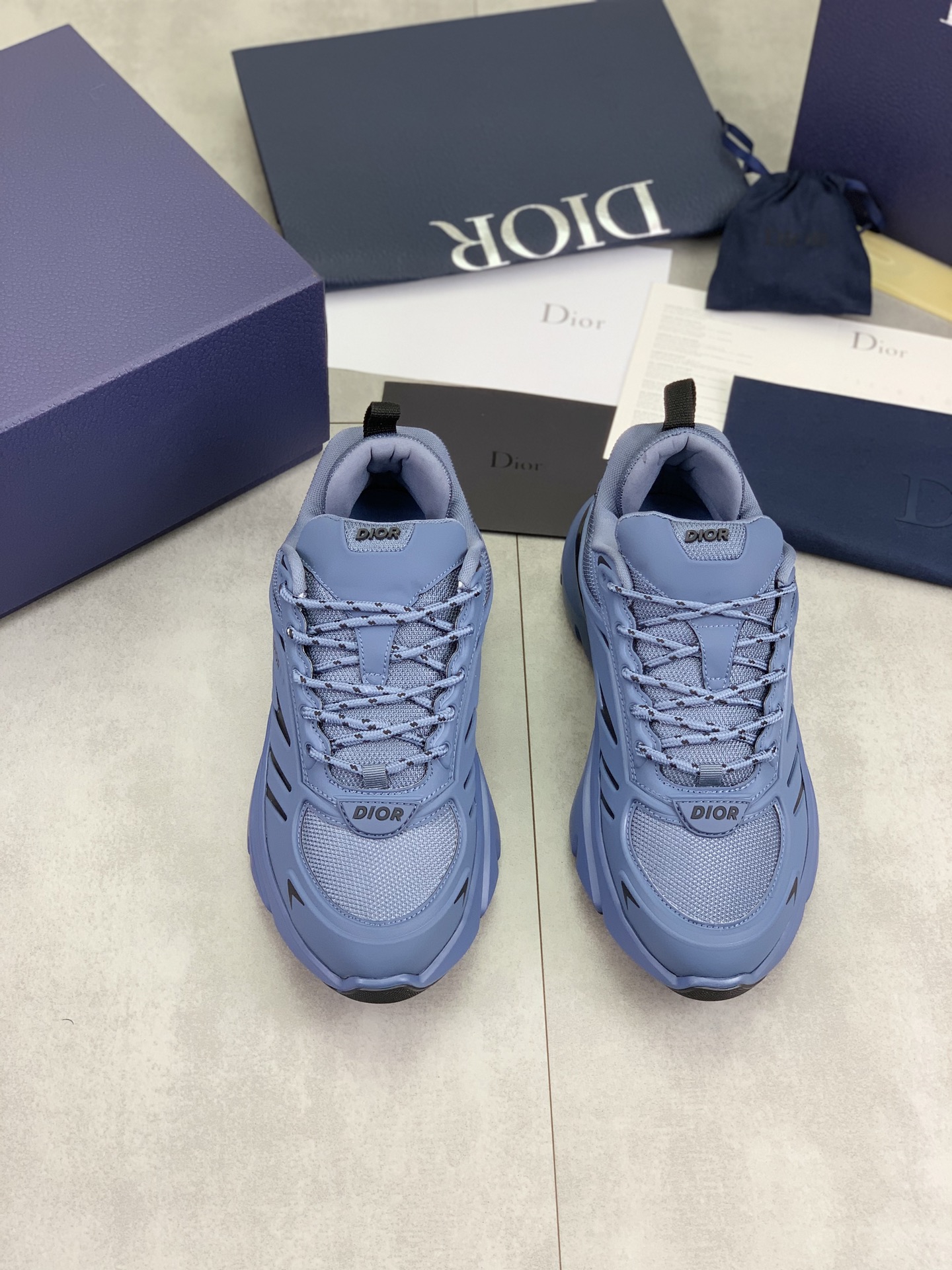 Dior Chrono Sneakers 2025 - Blue Casual Running Shoes for Men & Women 3 i1746890738413 8028 0 1