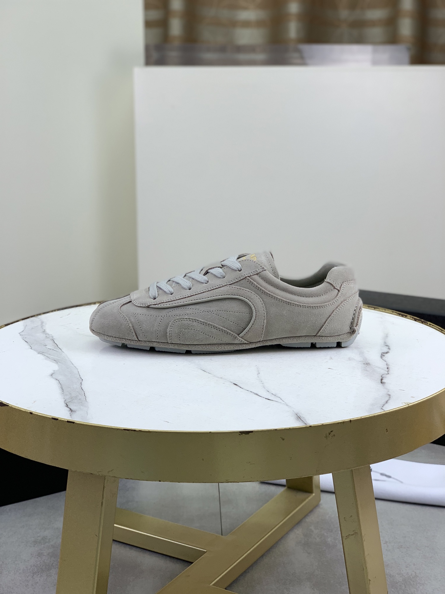 Prada Men's Suede Leather Sneaker, Casual and Comfortable, Multiple Colors