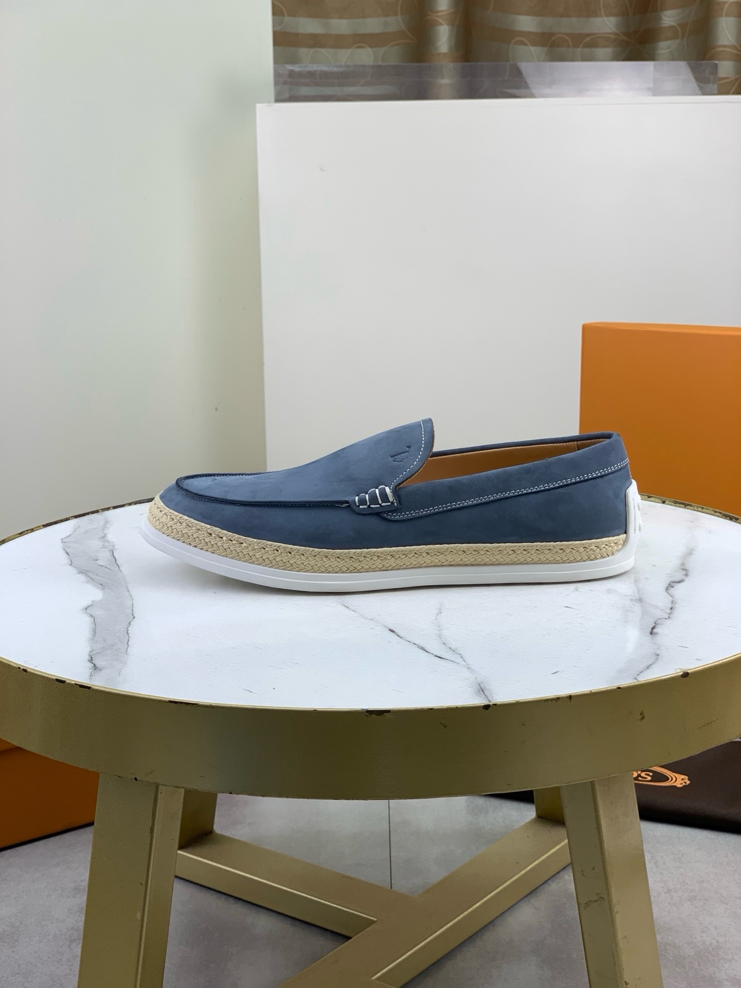 Лоферы мужские Tod's синие