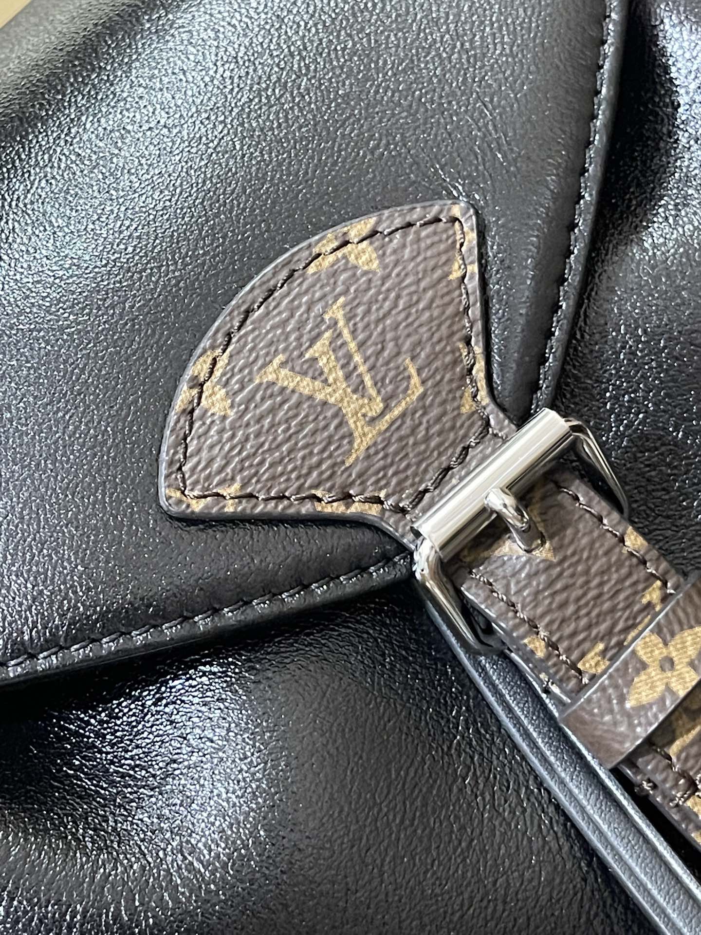 正品级法国版SP免检 客定✈️发货实拍👜全皮双肩背包羊皮 M12587