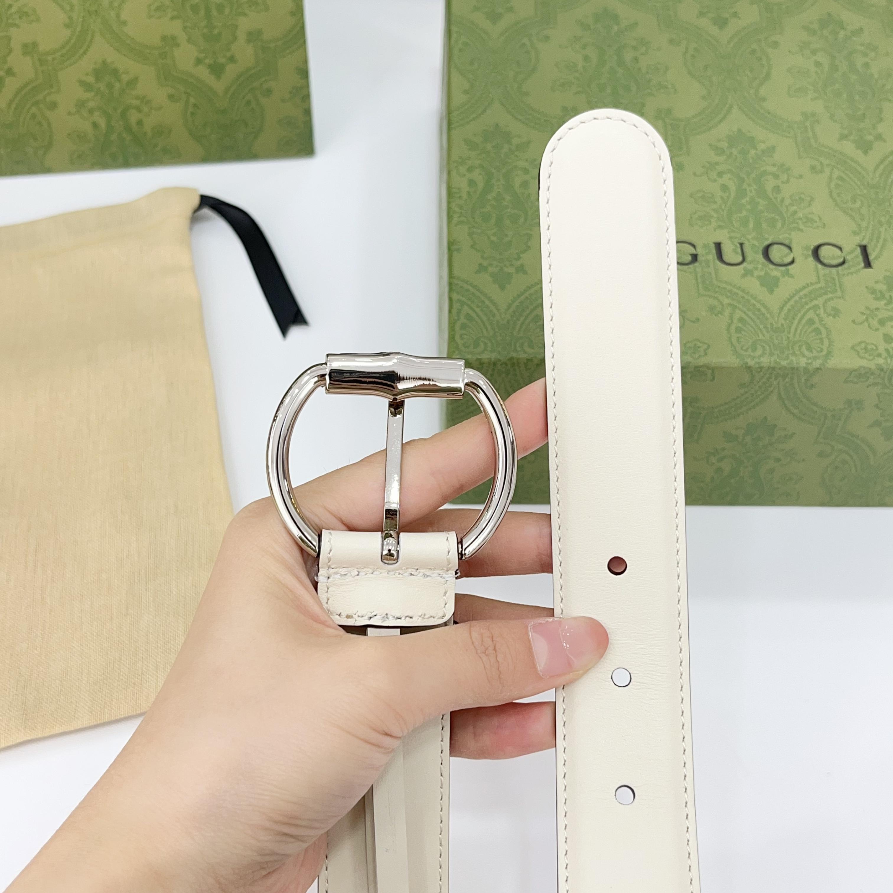  Gucci古驰  3.0cm
新款竹节针扣搭配双面头层牛皮腰带，时尚百搭
码数：75 80 85 90