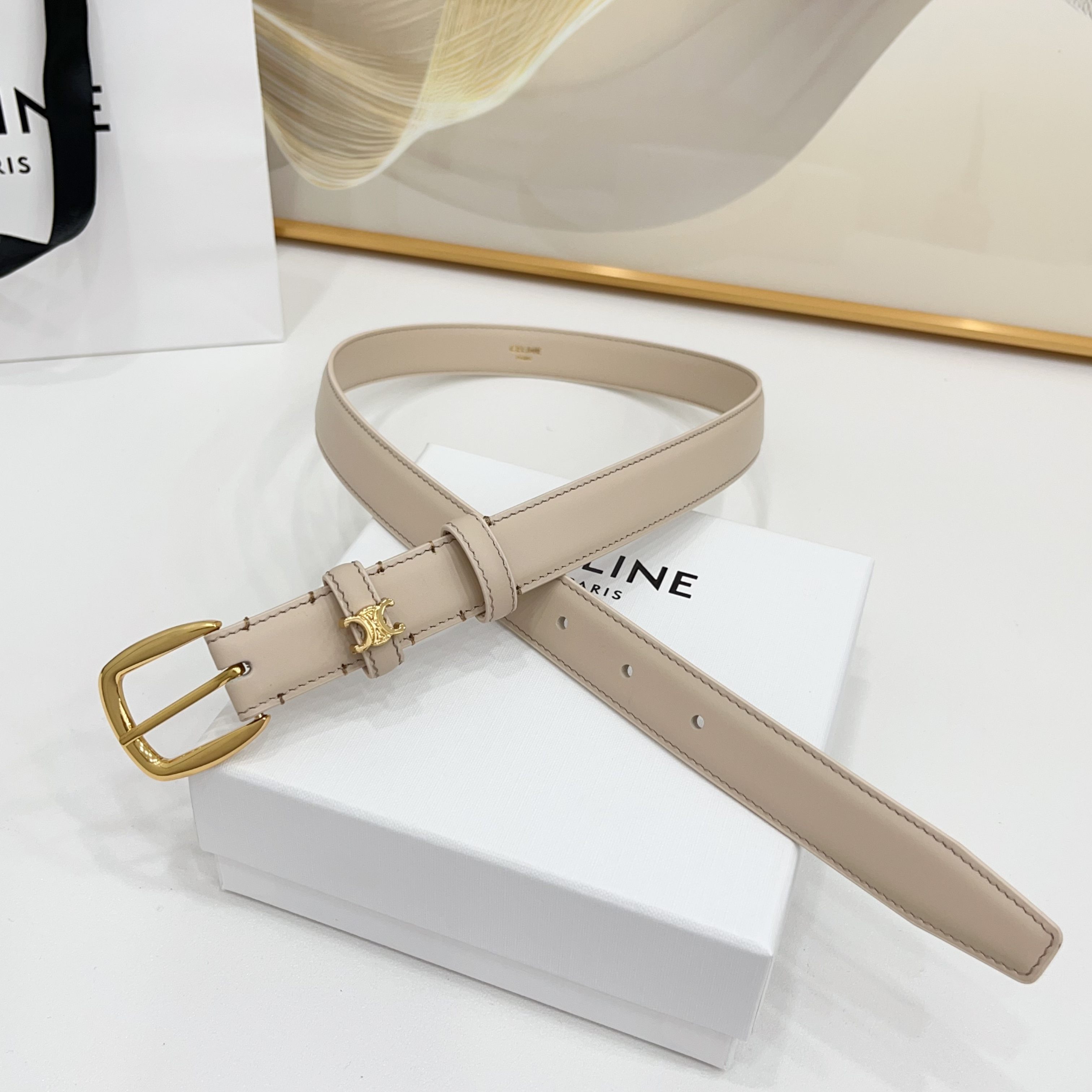 赛琳celine 凯旋门腰带2.5cm精品彩色带身 上新！双面小牛皮，质感细腻，丝滑，高端品质，做工精细