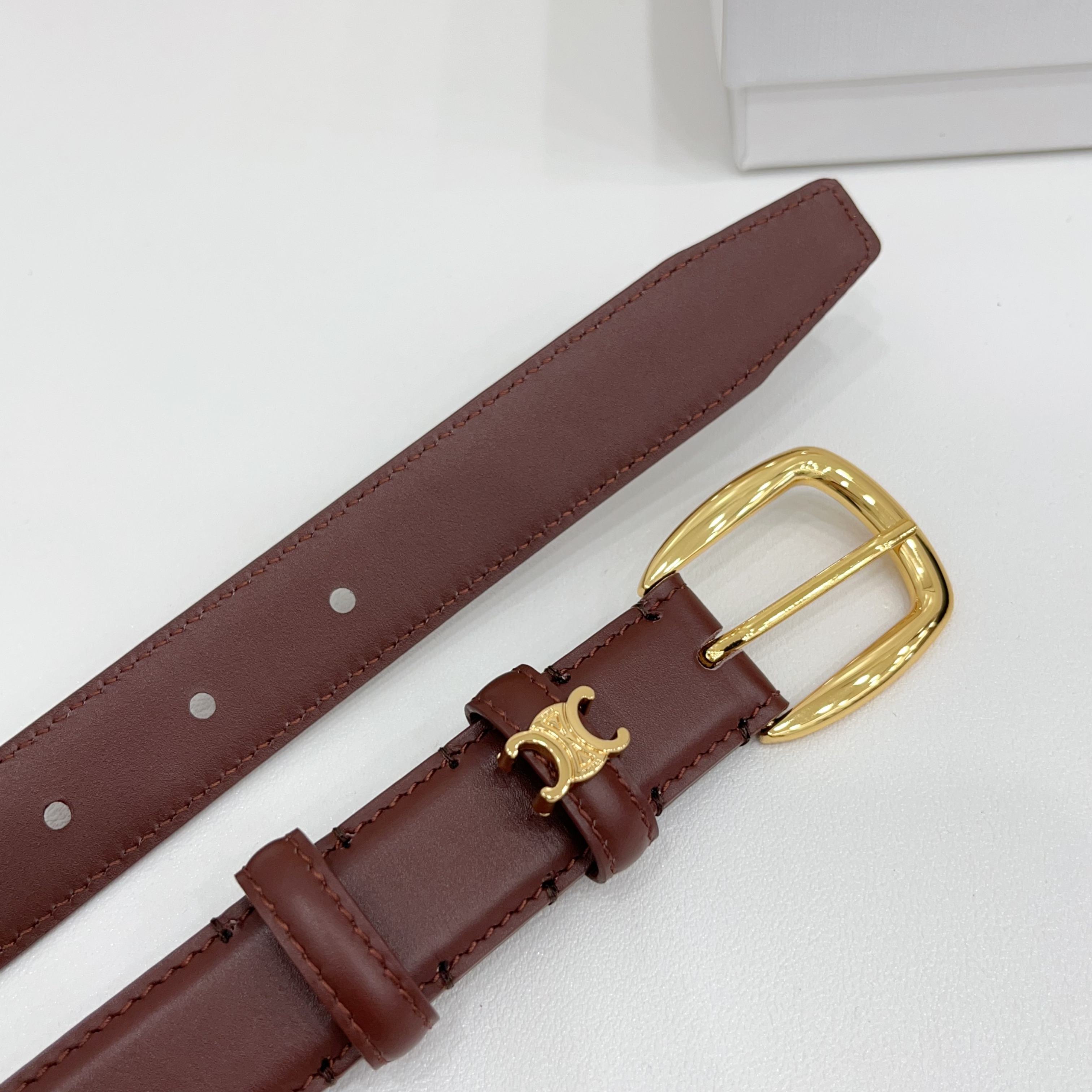 赛琳celine 凯旋门腰带2.5cm精品彩色带身 上新！双面小牛皮，质感细腻，丝滑，高端品质，做工精细