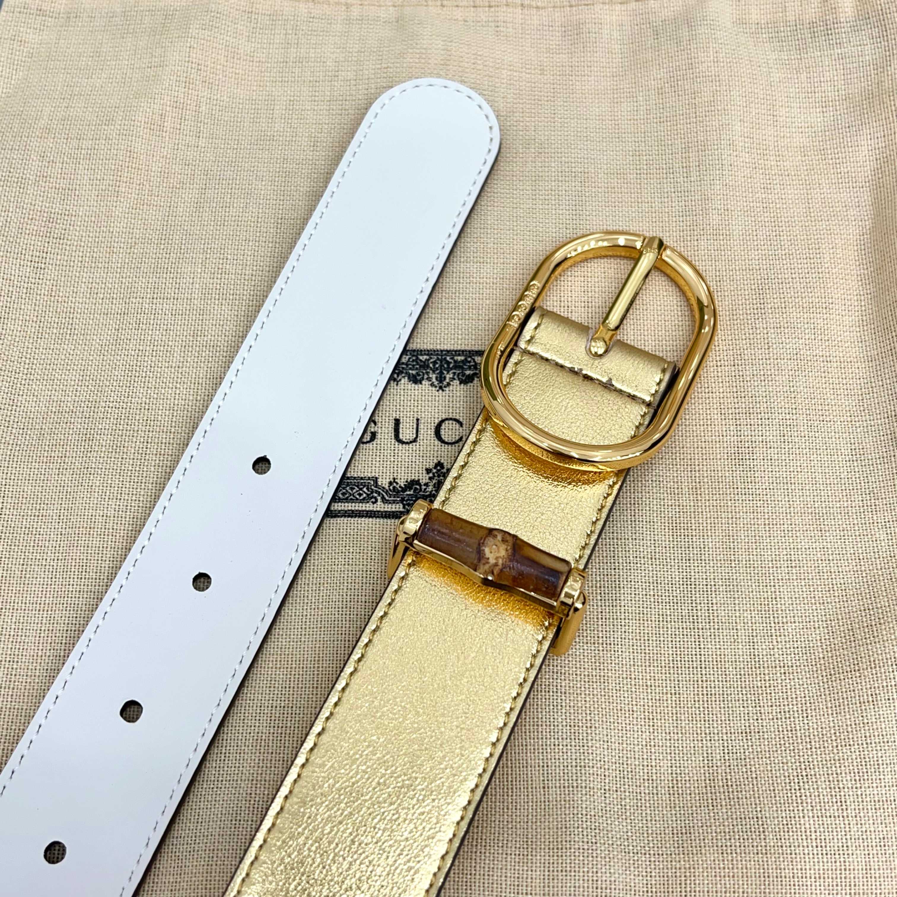 Gucci 古驰 3.0cm这款引人注目的皮质腰带被作为 Cruise 2026 系列作品的一部分推出，